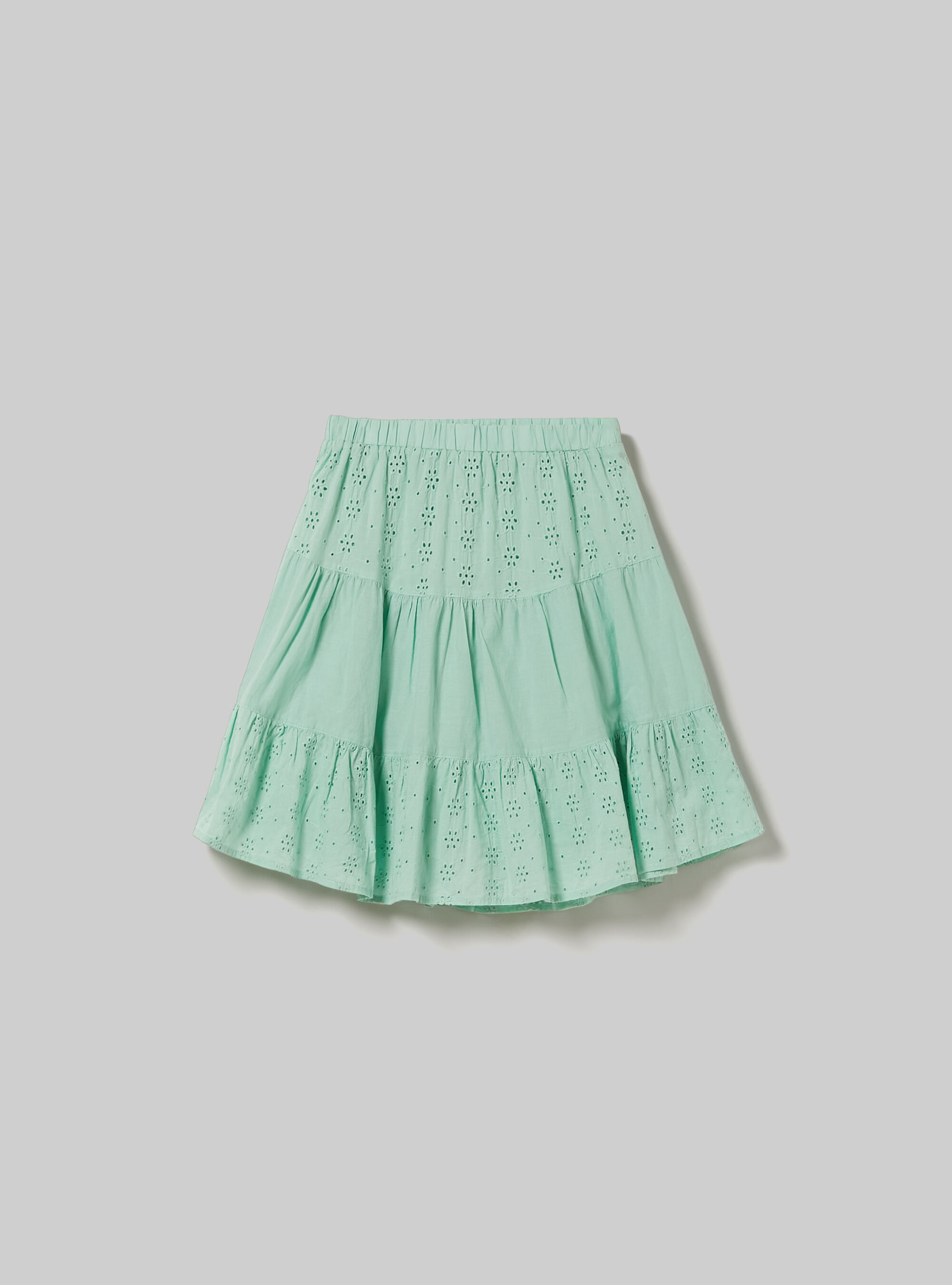 Gonna in pizzo Sangallo, GA3 AQUA GREEN LIGHT