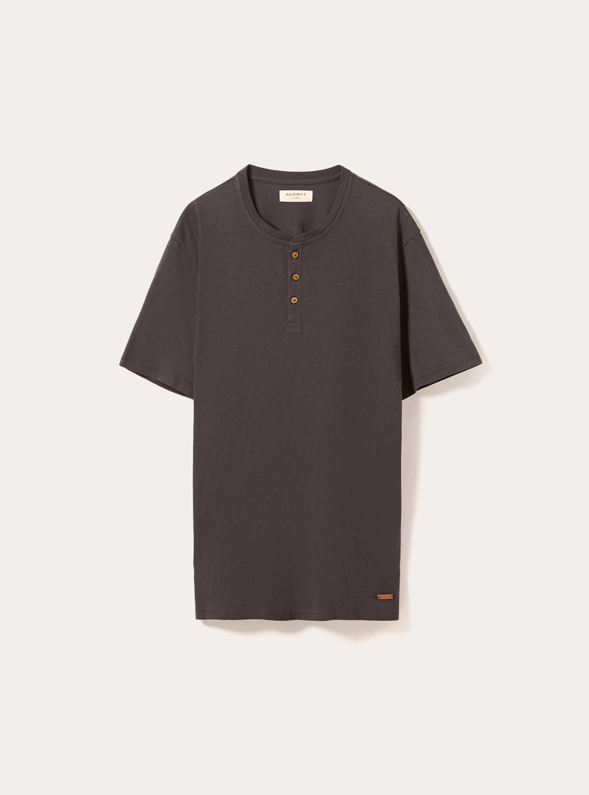 Cotton seraphim t-shirt, BK3 BLACK CHARCOAL