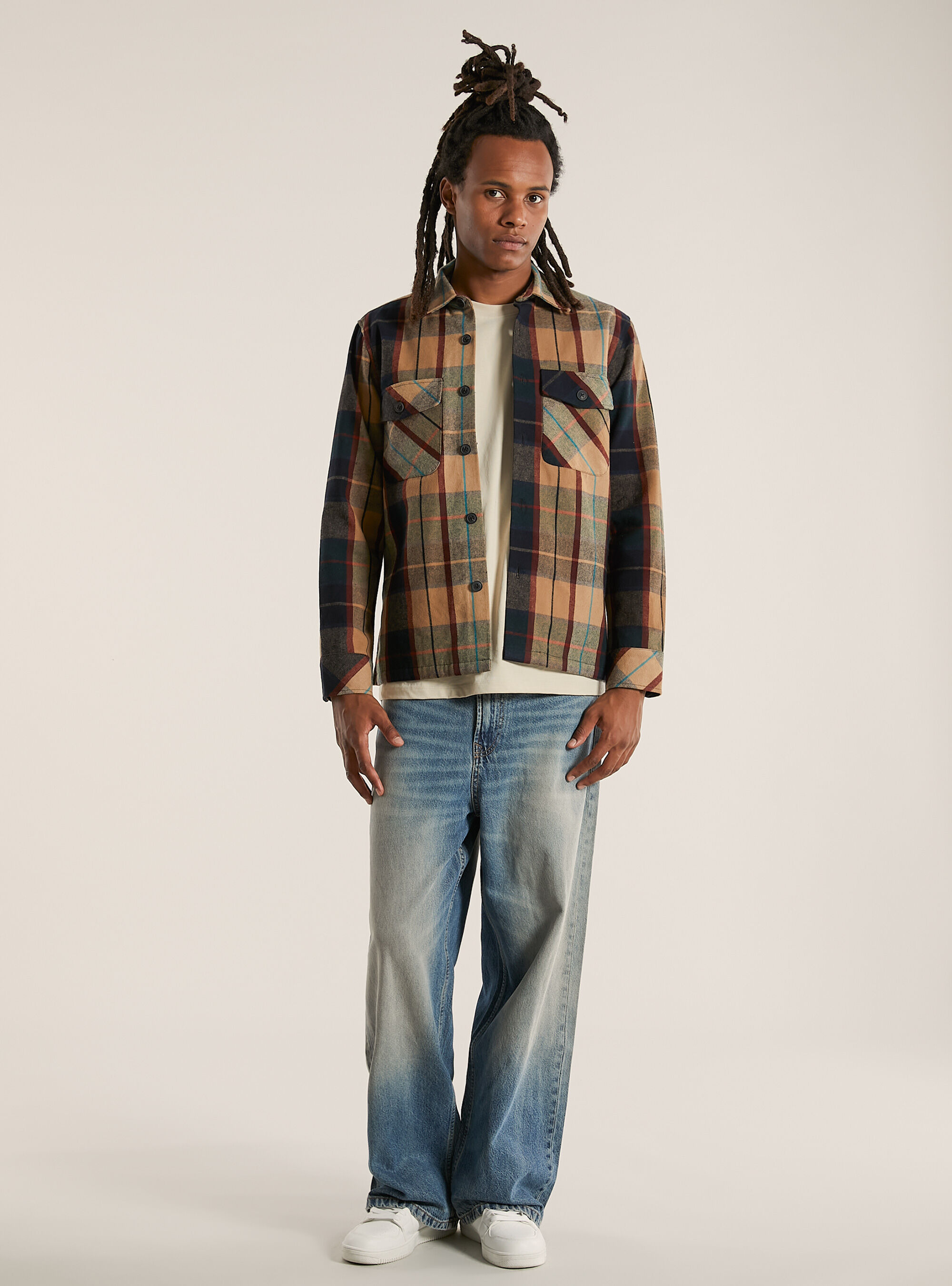 Giacca camicia a quadri outlet