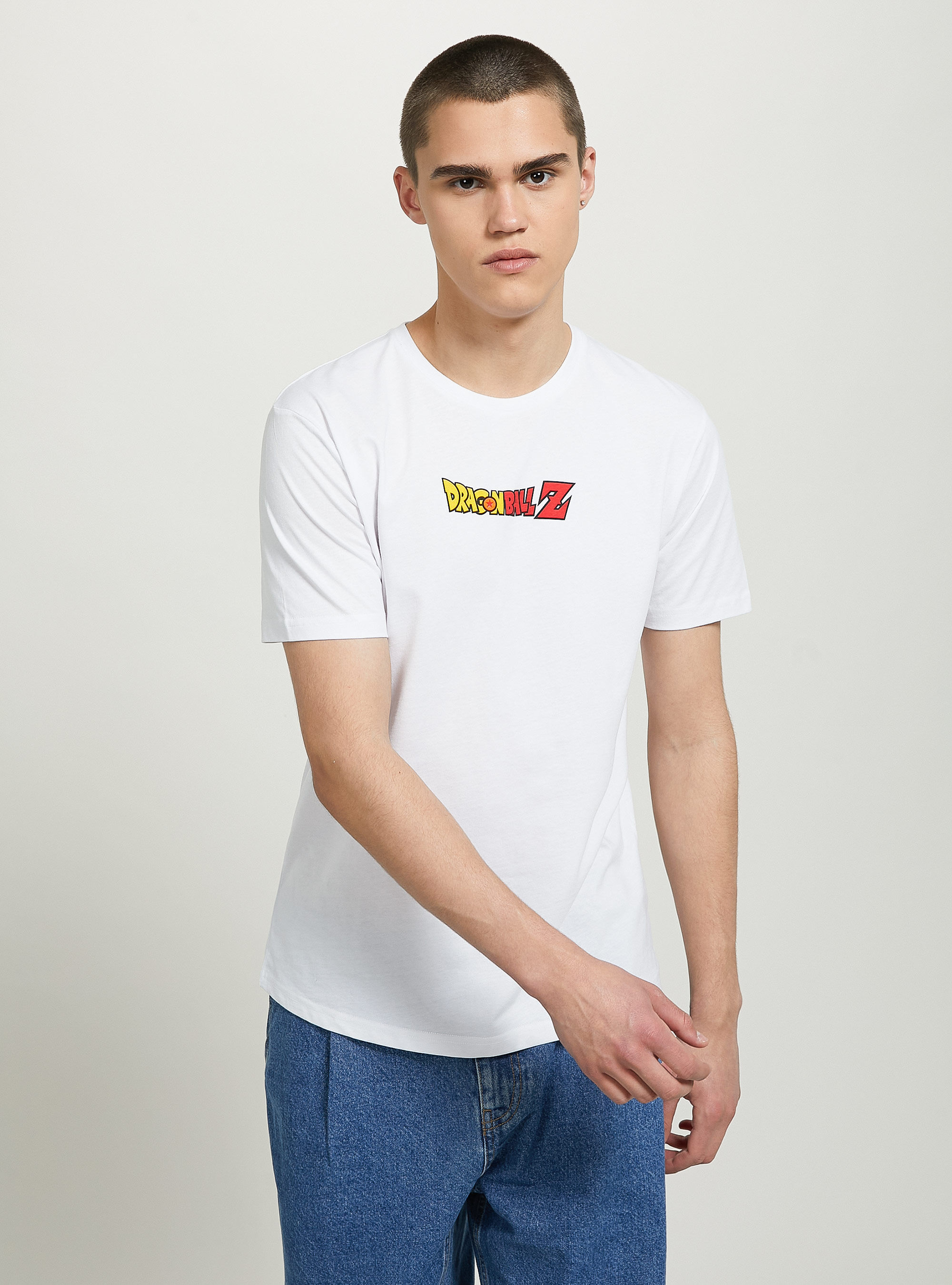 Dragon Ball / Alcott T-shirt, WH3 WHITE