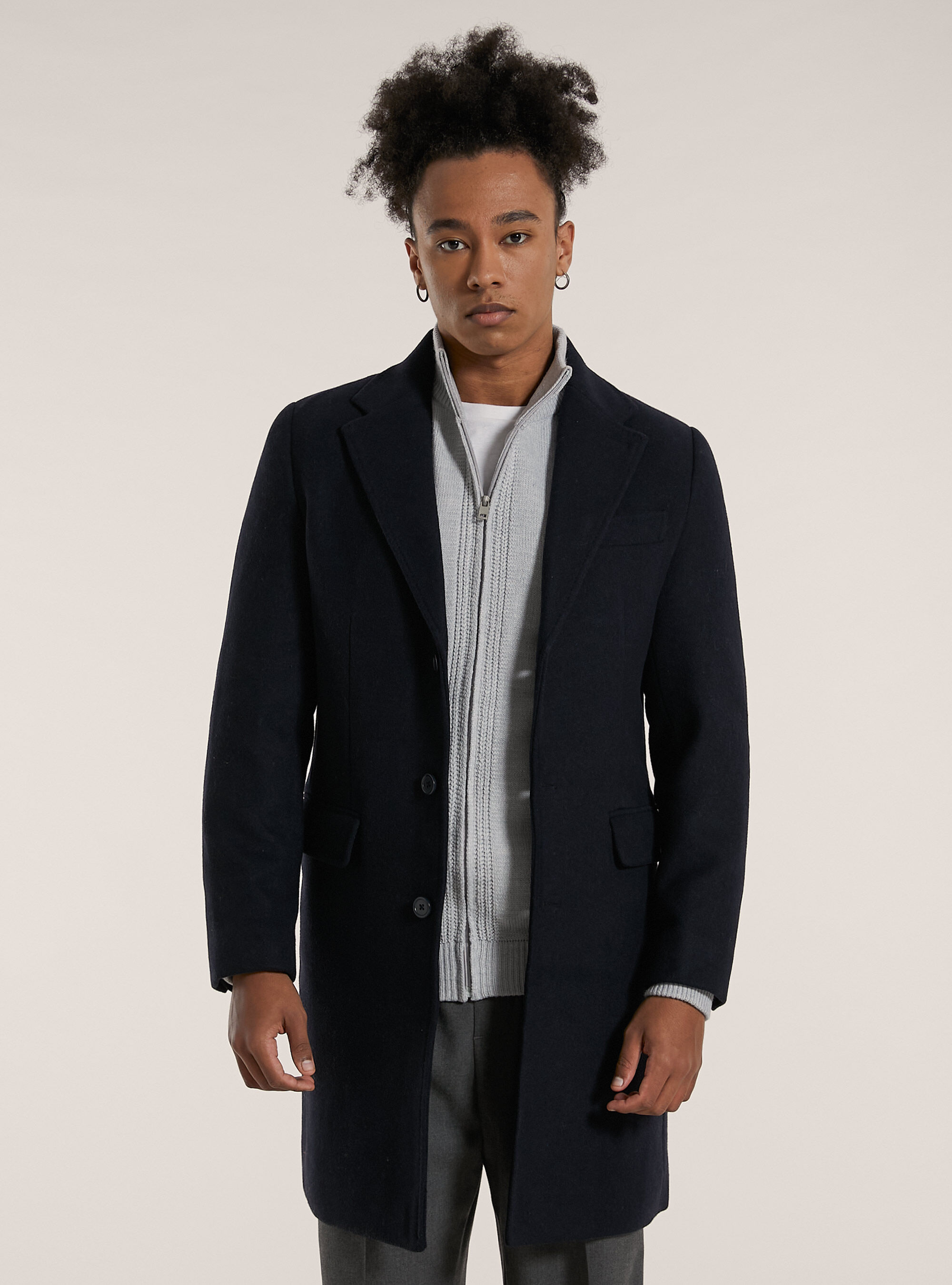 ジャケット・アウター Her lip to Bruxelles Wool-Blend Coat ジャケット・アウター Her lip to Bruxelles Wool-Blend Coat
