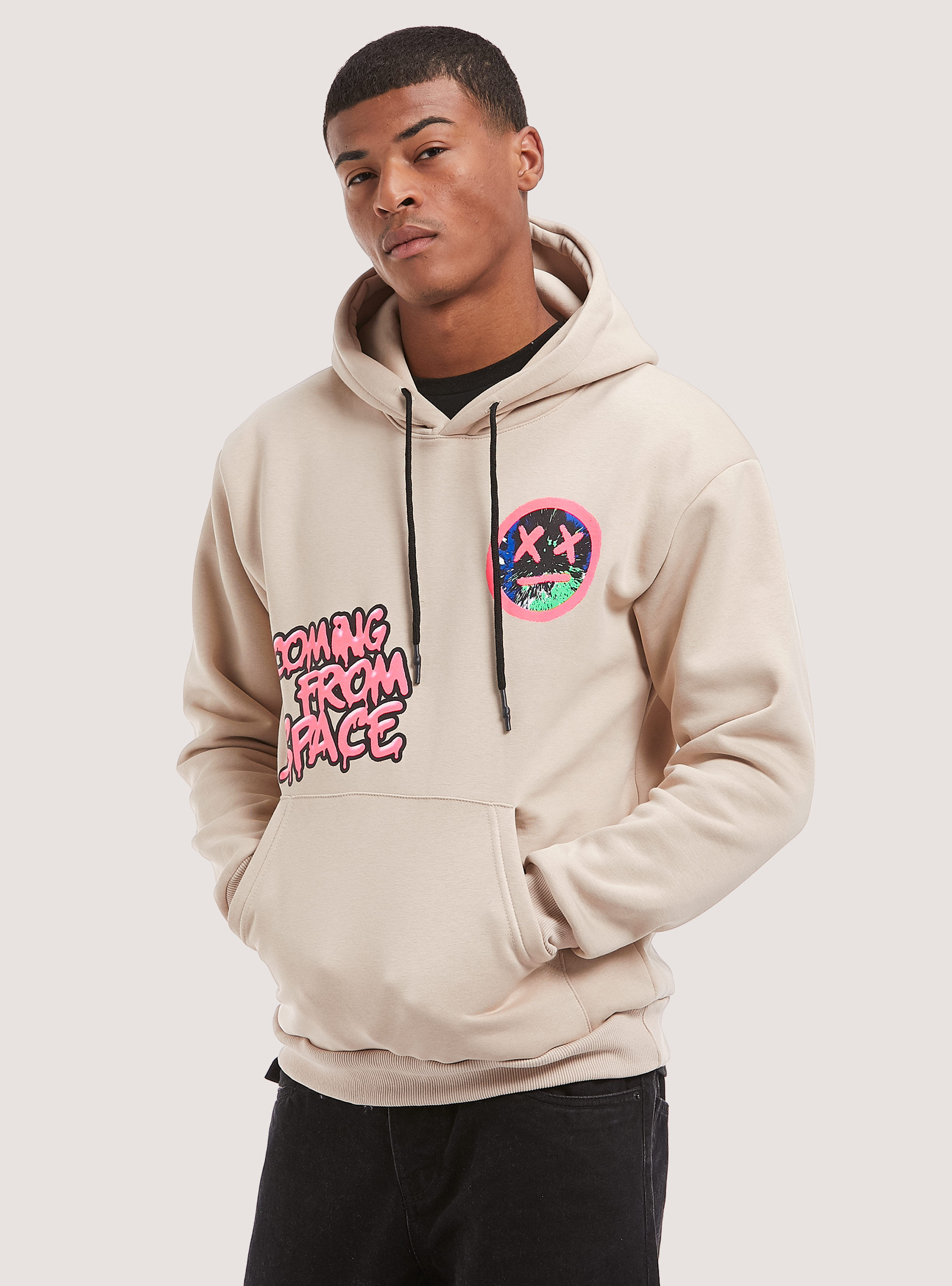 Sweatshirt with Smile Collection print
