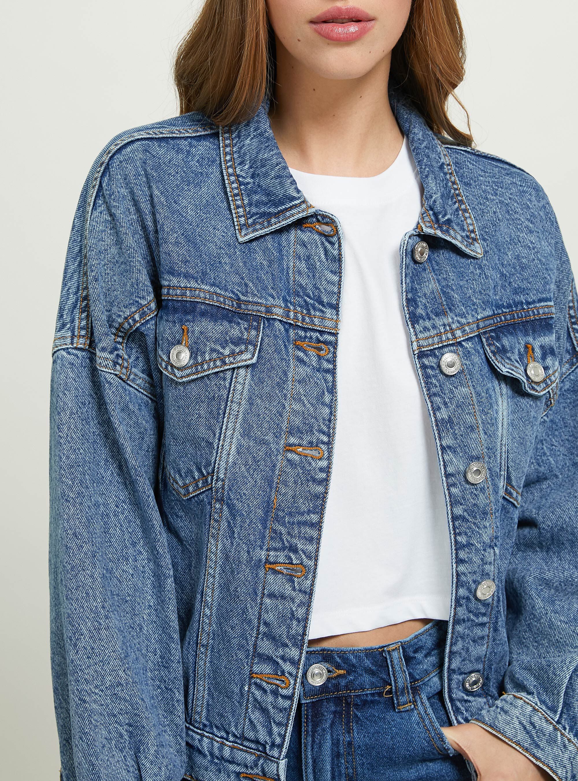 Giubbotto di jeans donna outlet