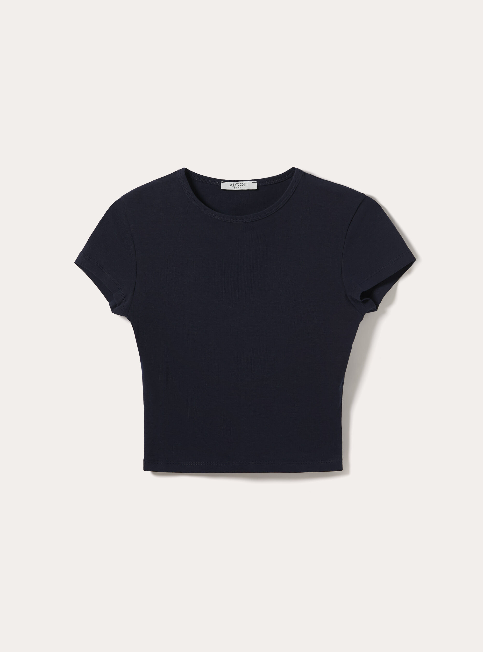 Maglietta in cotone slim fit, NA3 NAVY LIGHT