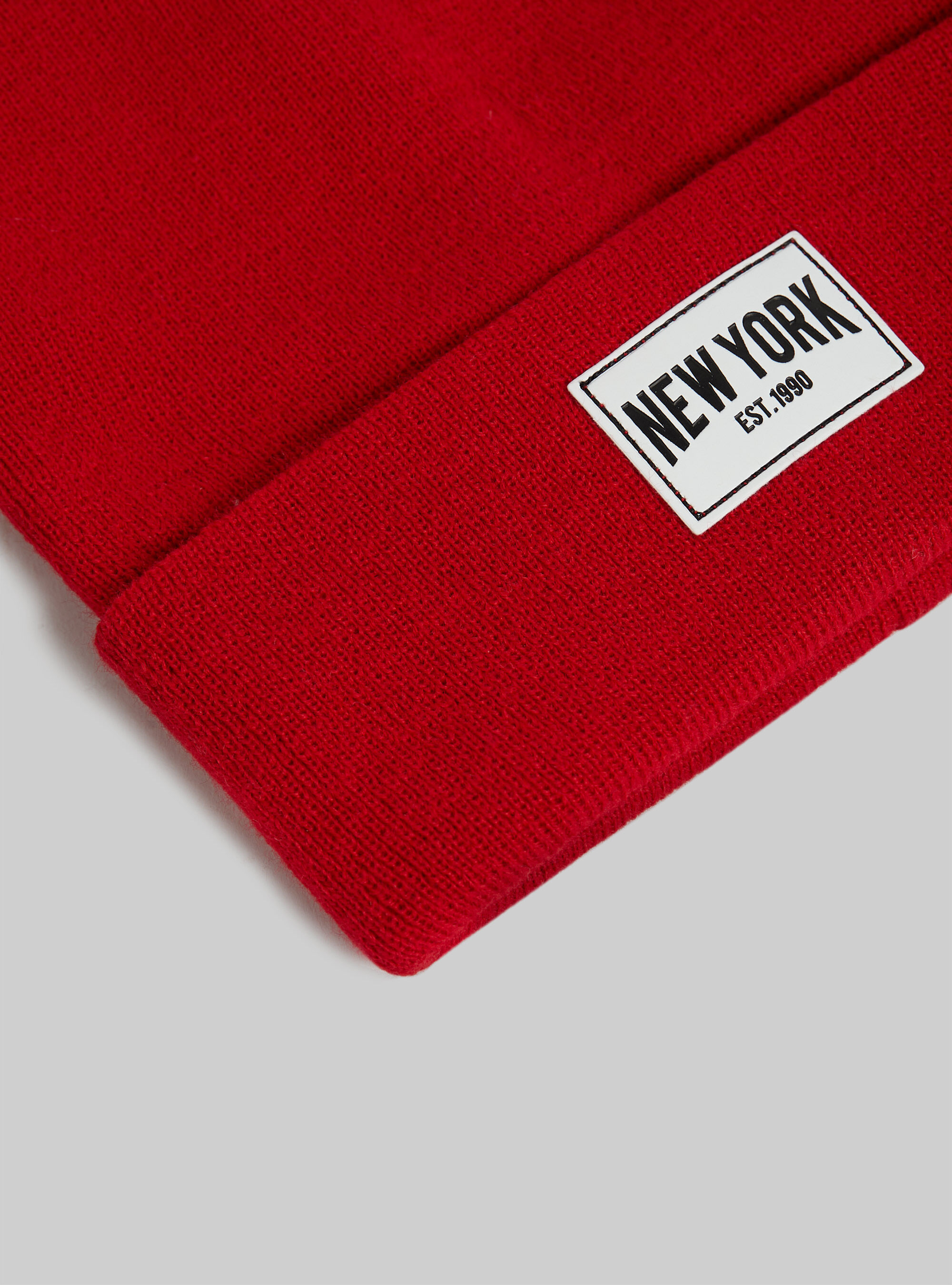 Hat with patch, RD2 RED MEDIUM