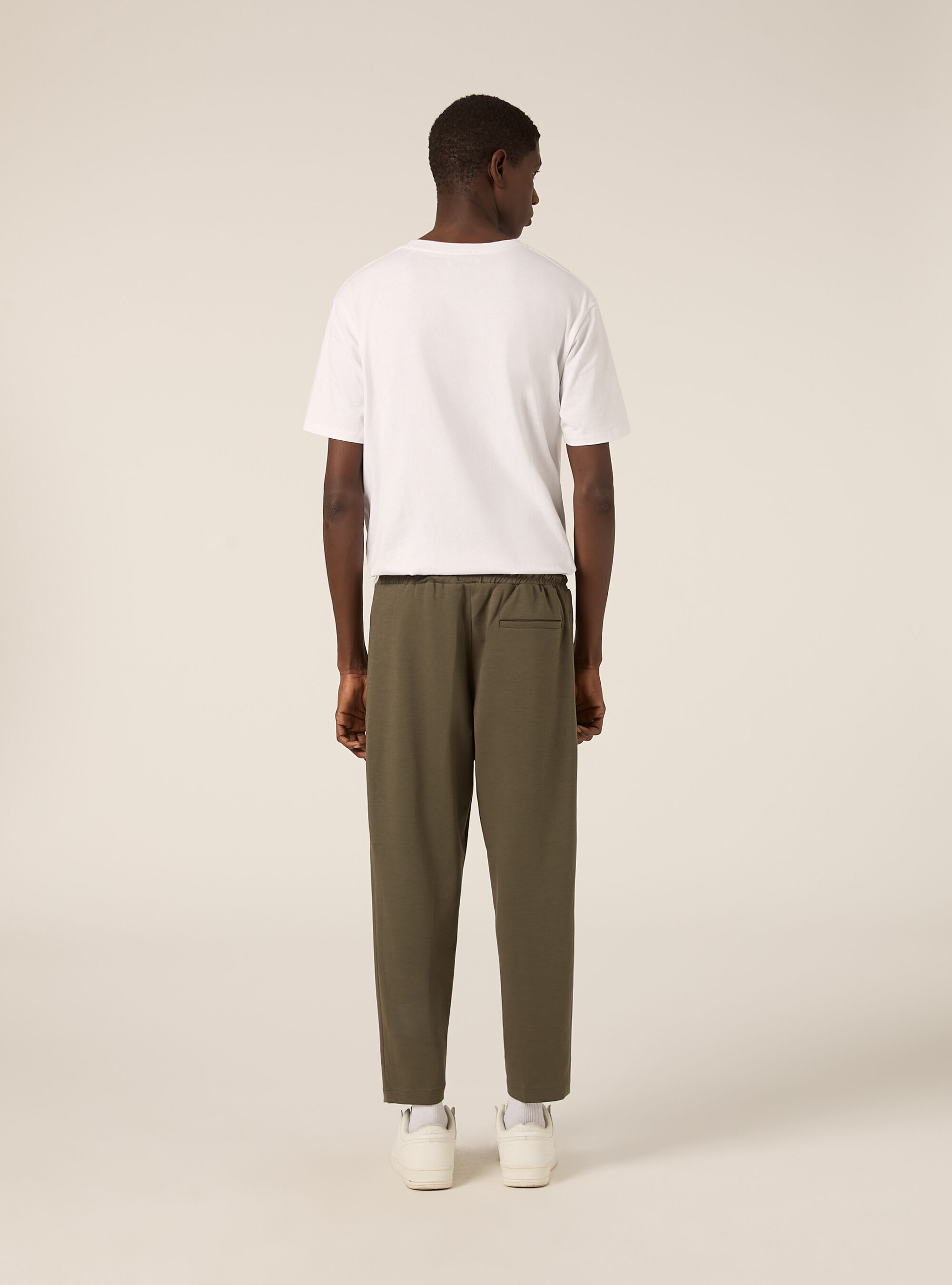 Jogger carrot fit in neoprene, KY2 KAKY MEDIUM