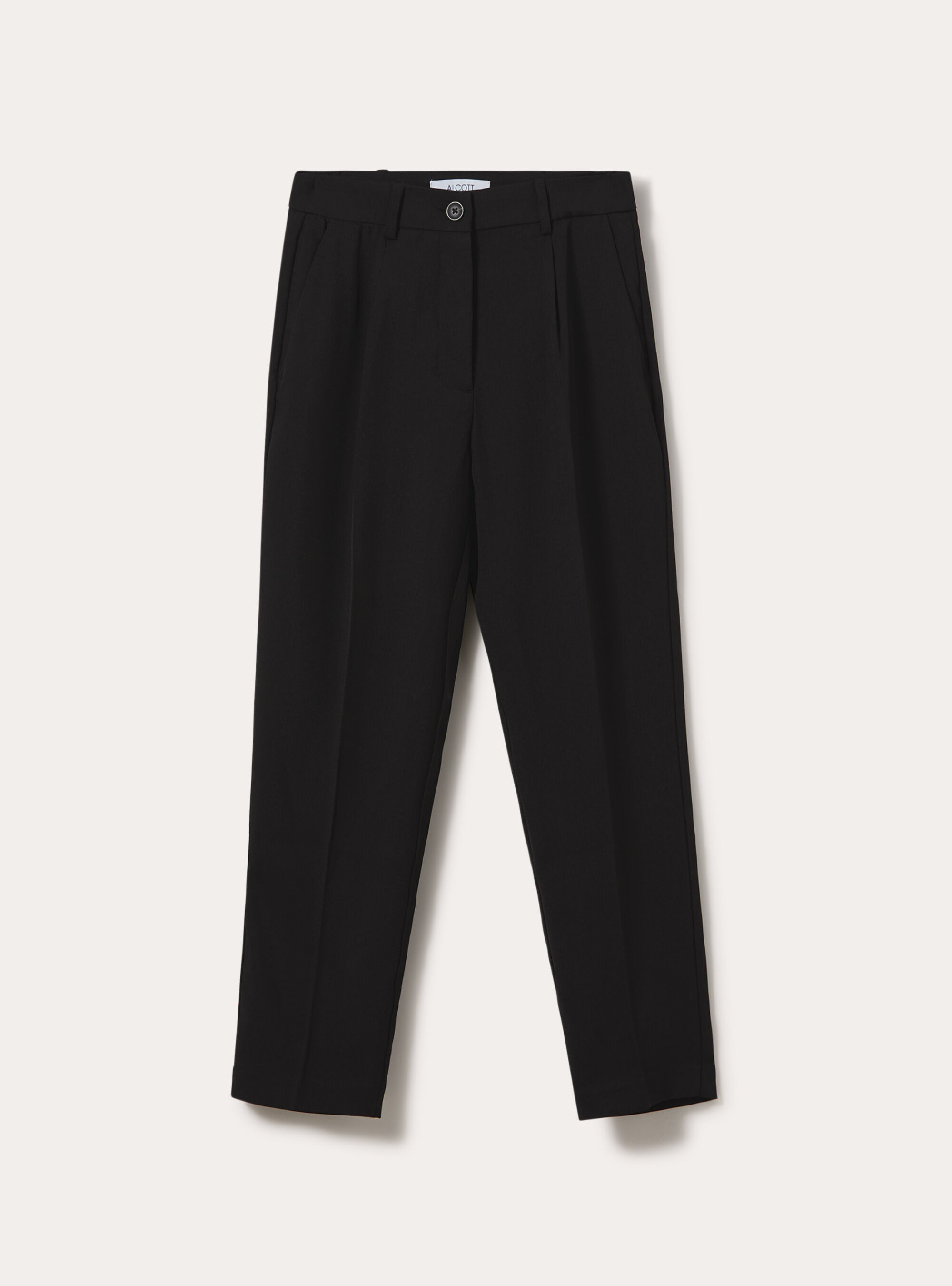 Pantaloni con pence, BK1 BLACK