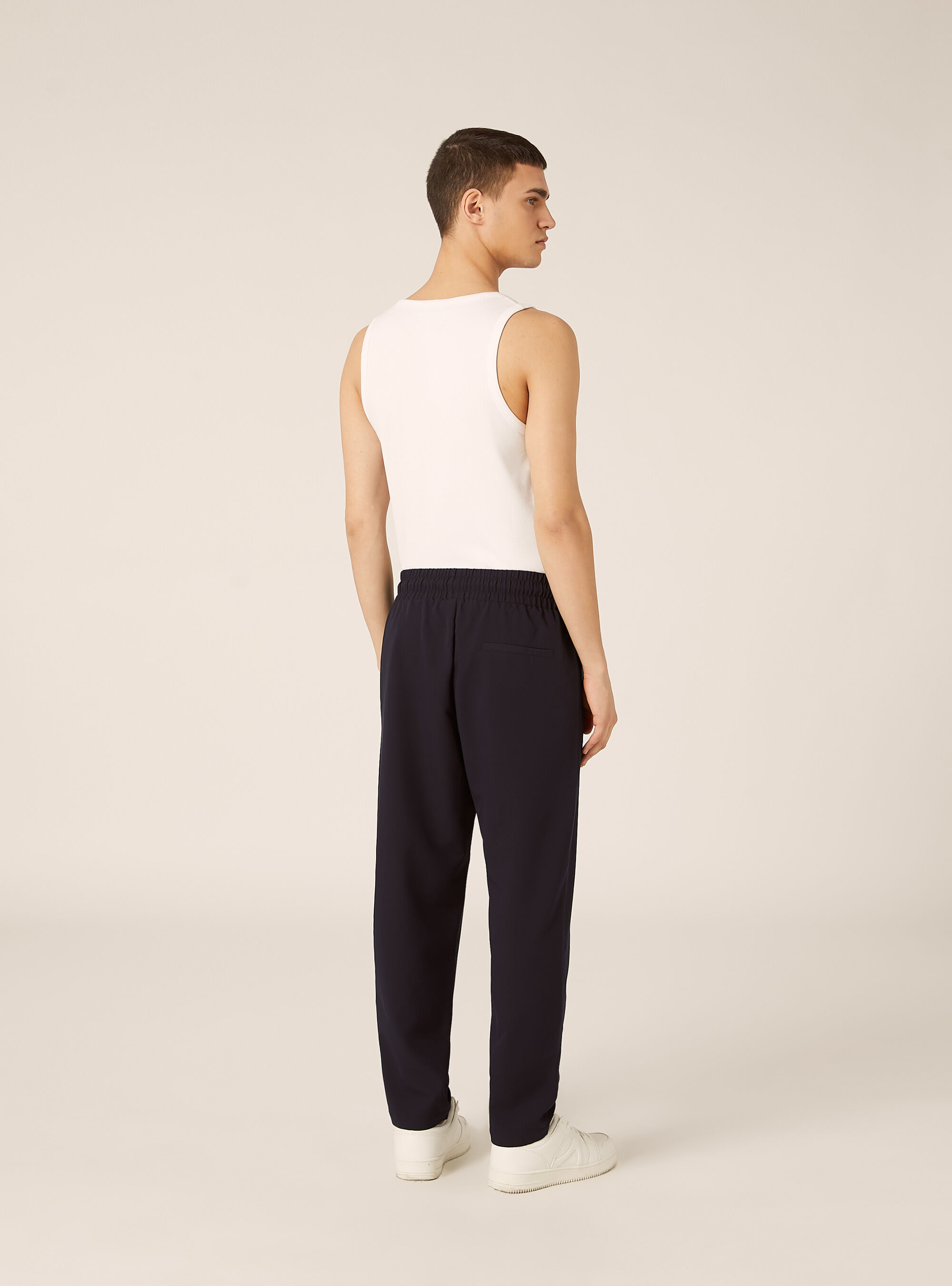 Camiseta de Tirantes B&aacute;sica Slim Fit de Canal&eacute;, WH3 WHITE