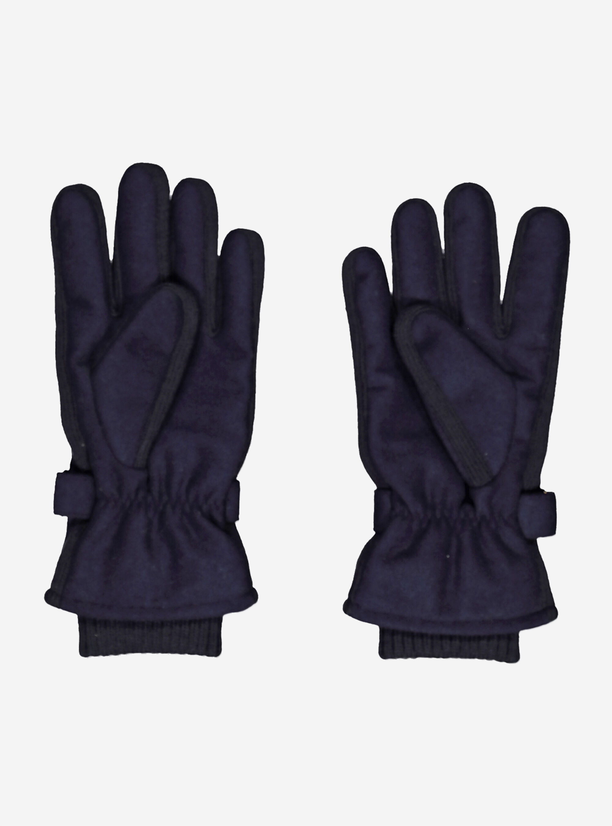 Guanti in misto lana, BLU MARINO