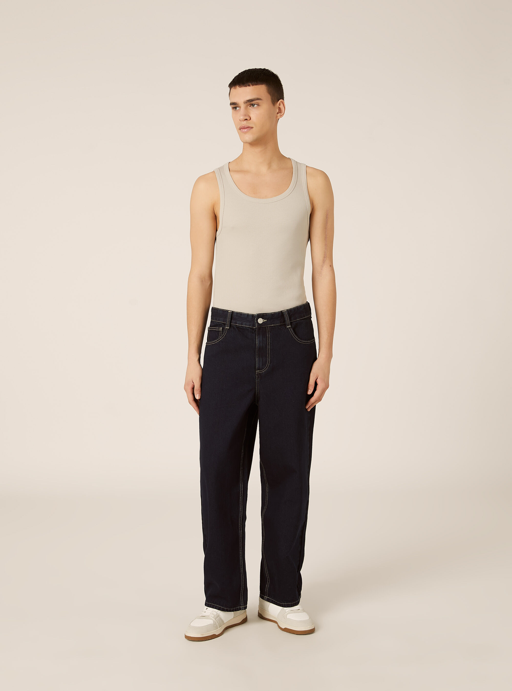 Camiseta de Tirantes B&aacute;sica Slim Fit de Canal&eacute;