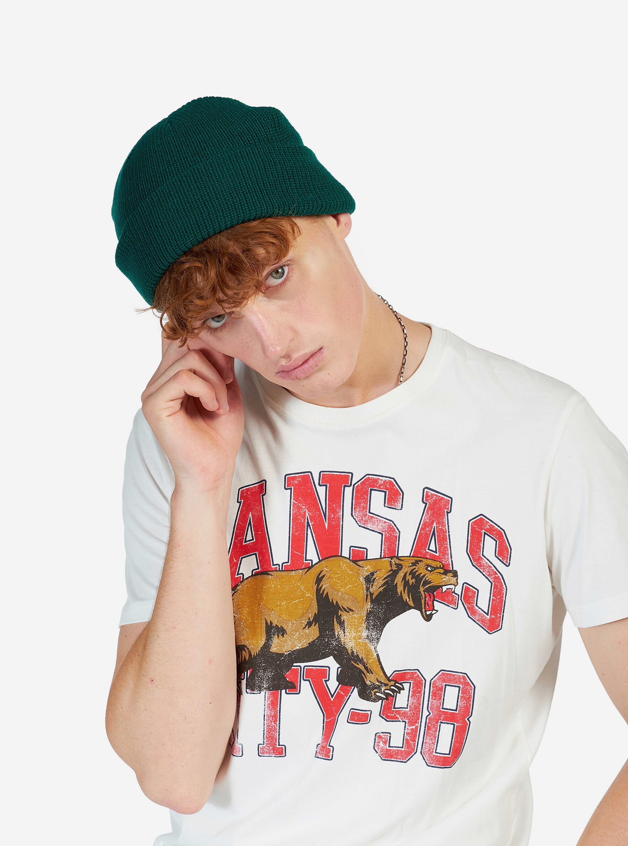 GORRO B&Aacute;SICO, VERDE