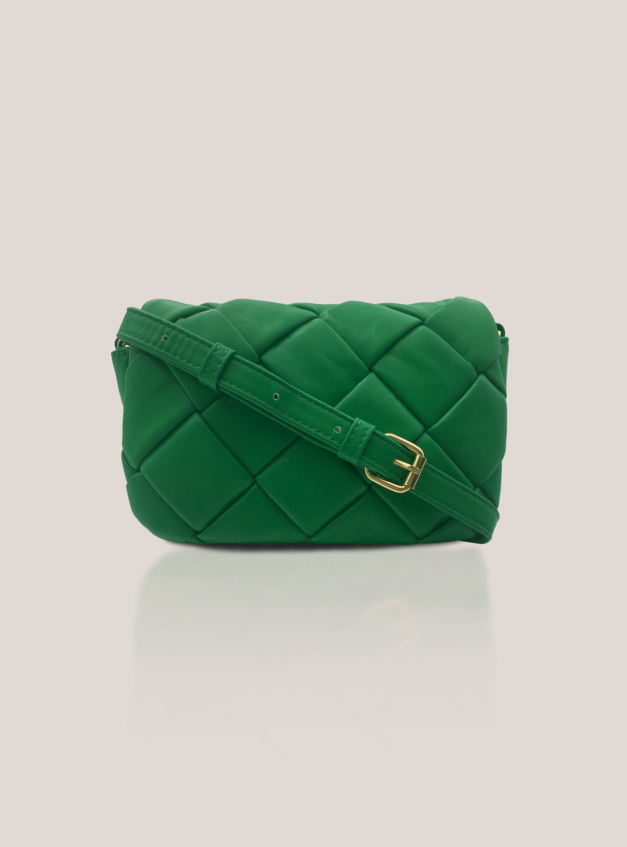 Borsa mini trapuntata, GN2 GREEN MEDIUM