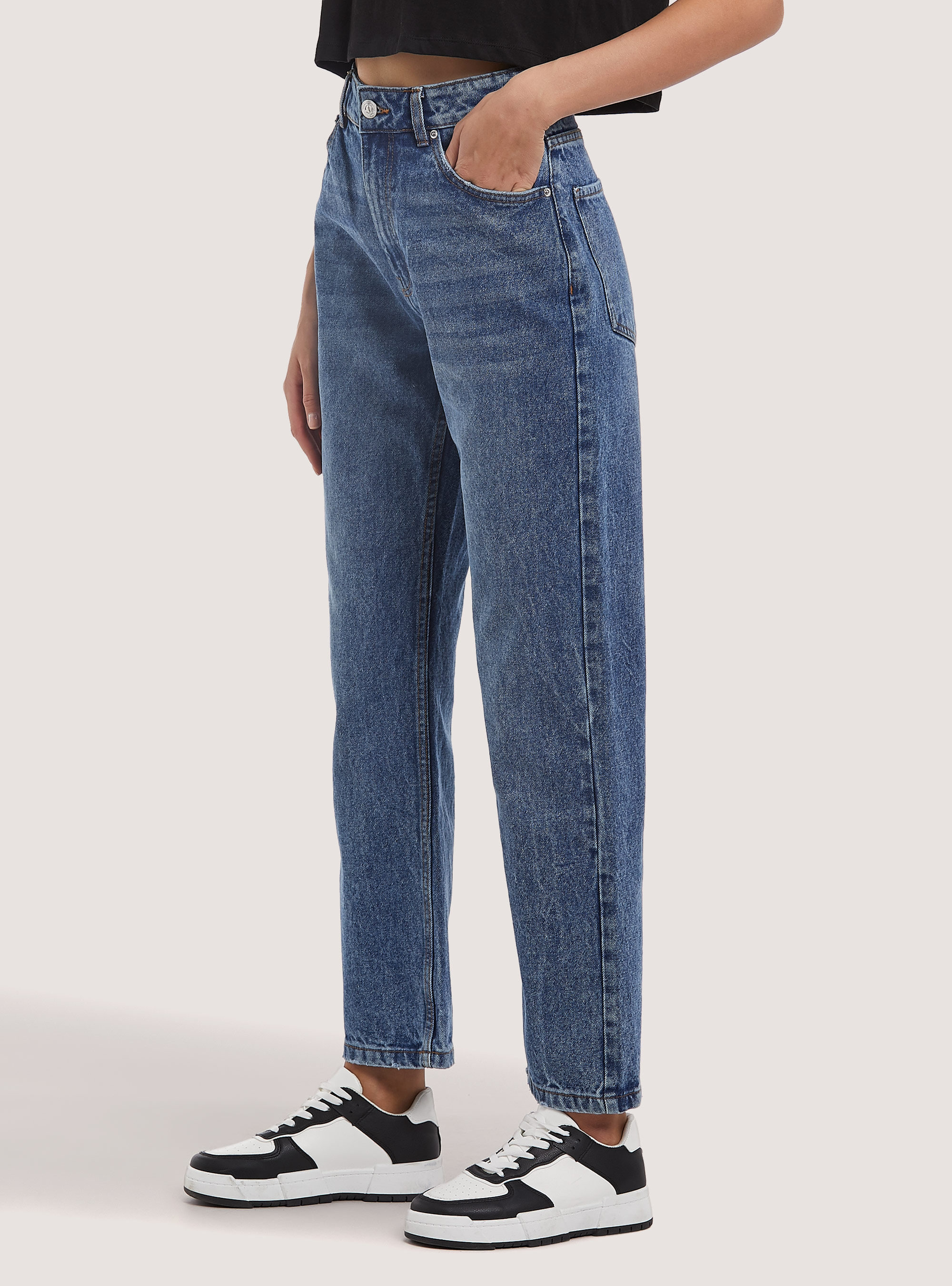 Jeans straight donna deals