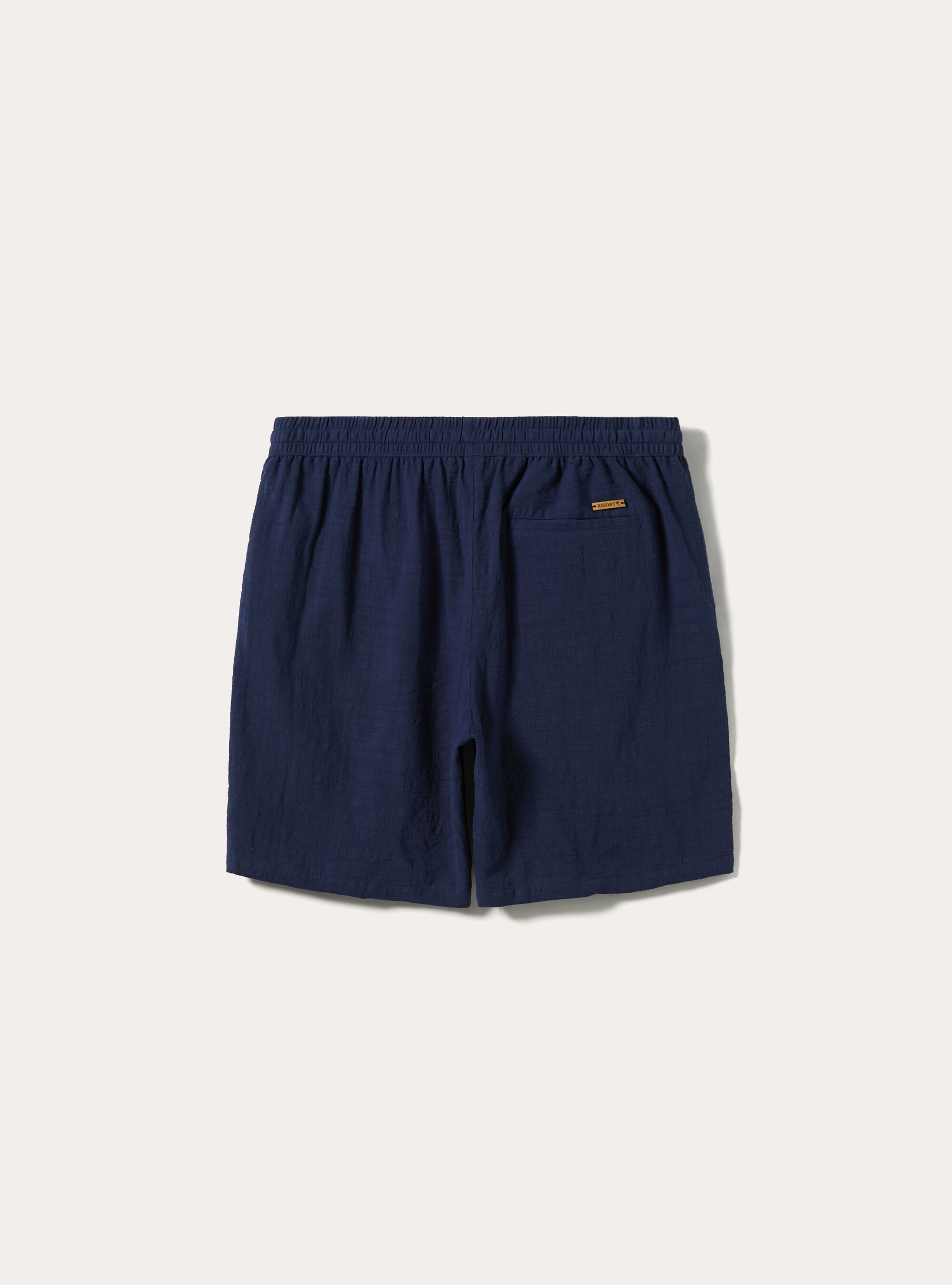 Cotton Bermuda shorts with elasticated waistband
