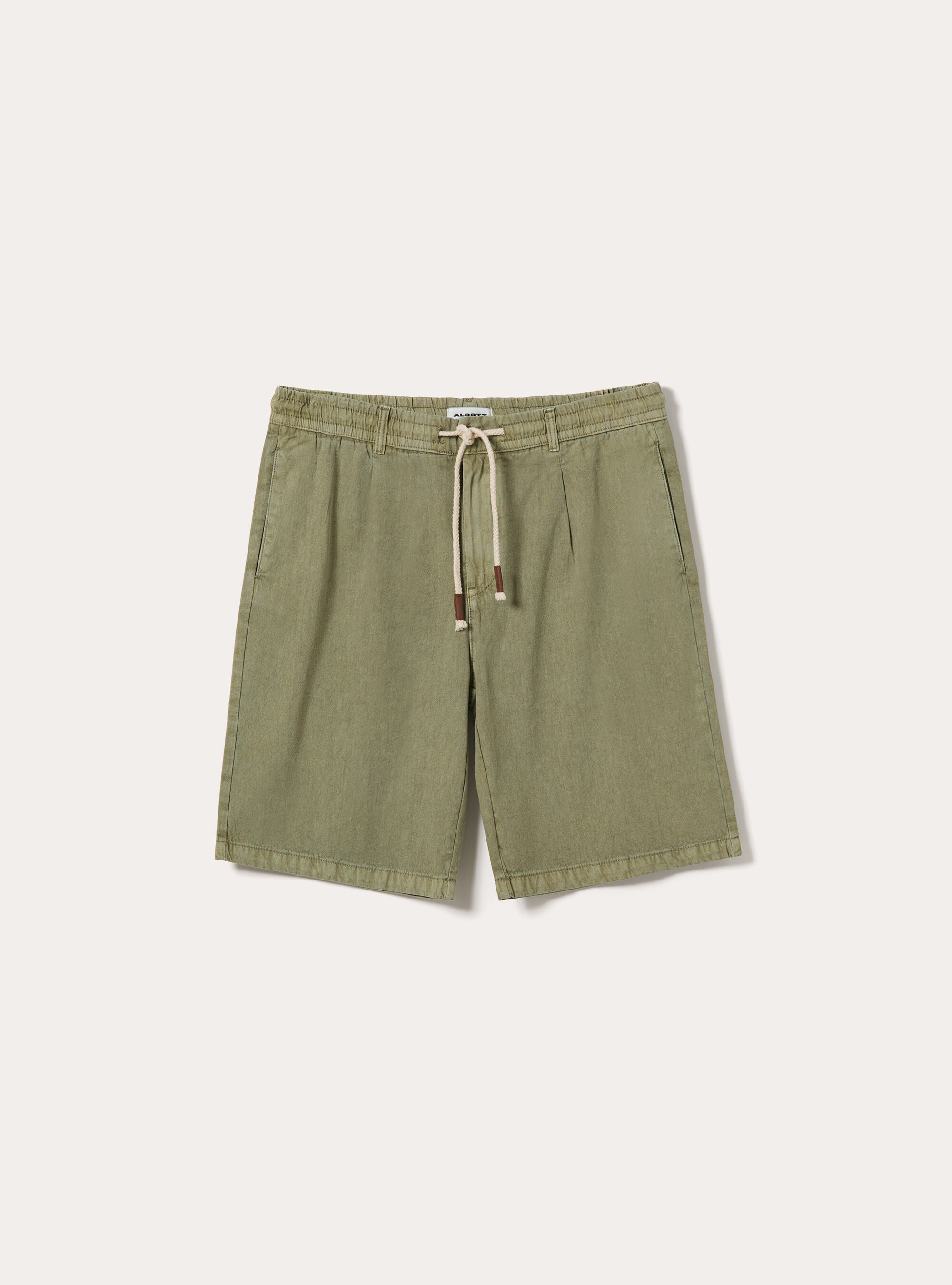 Bermuda in baby twill di cotone, KAKY MEDIO