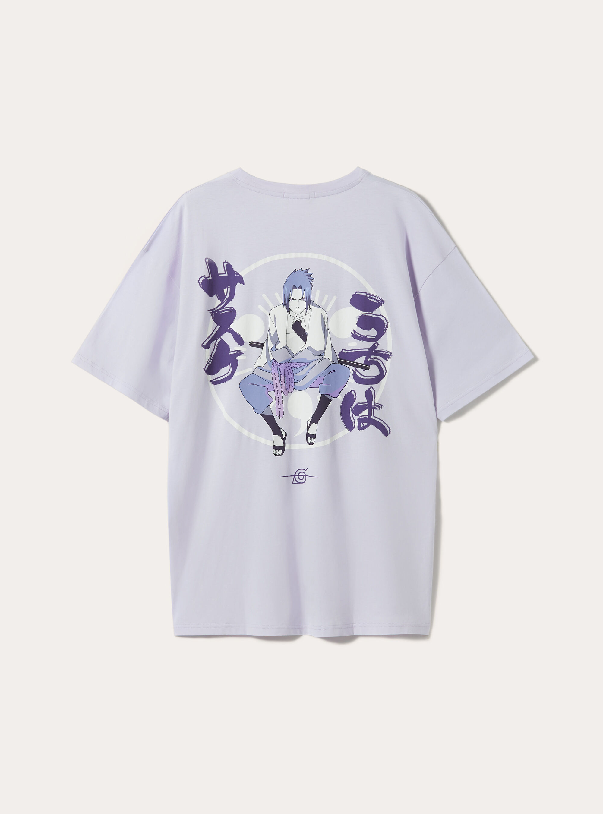 Naruto / Alcott-T-Shirt in &Uuml;bergr&ouml;&szlig;e, LC3 LILLAC LIGHT