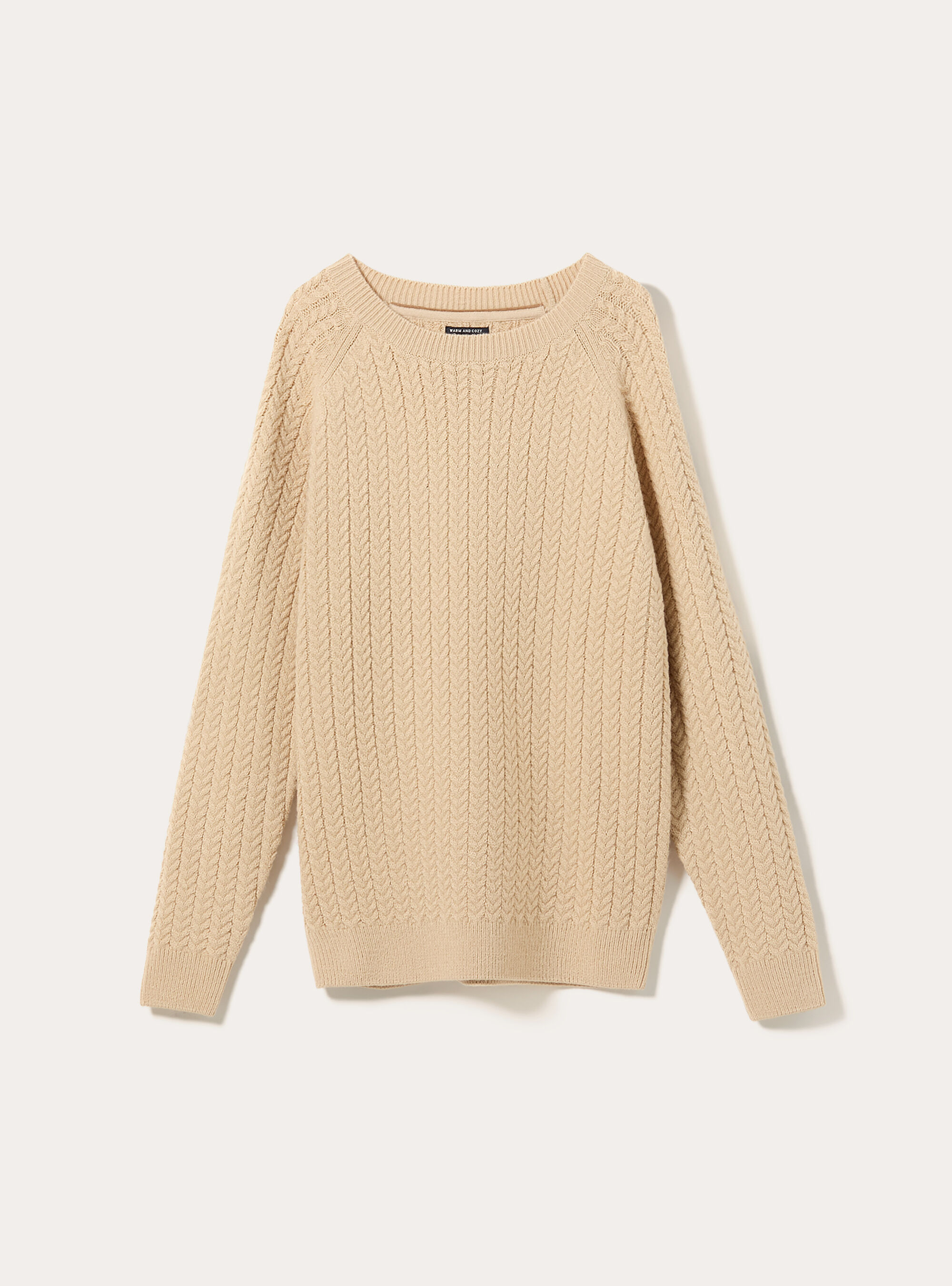 Maglione girocollo, TB2 TOBACCO MEDIUM