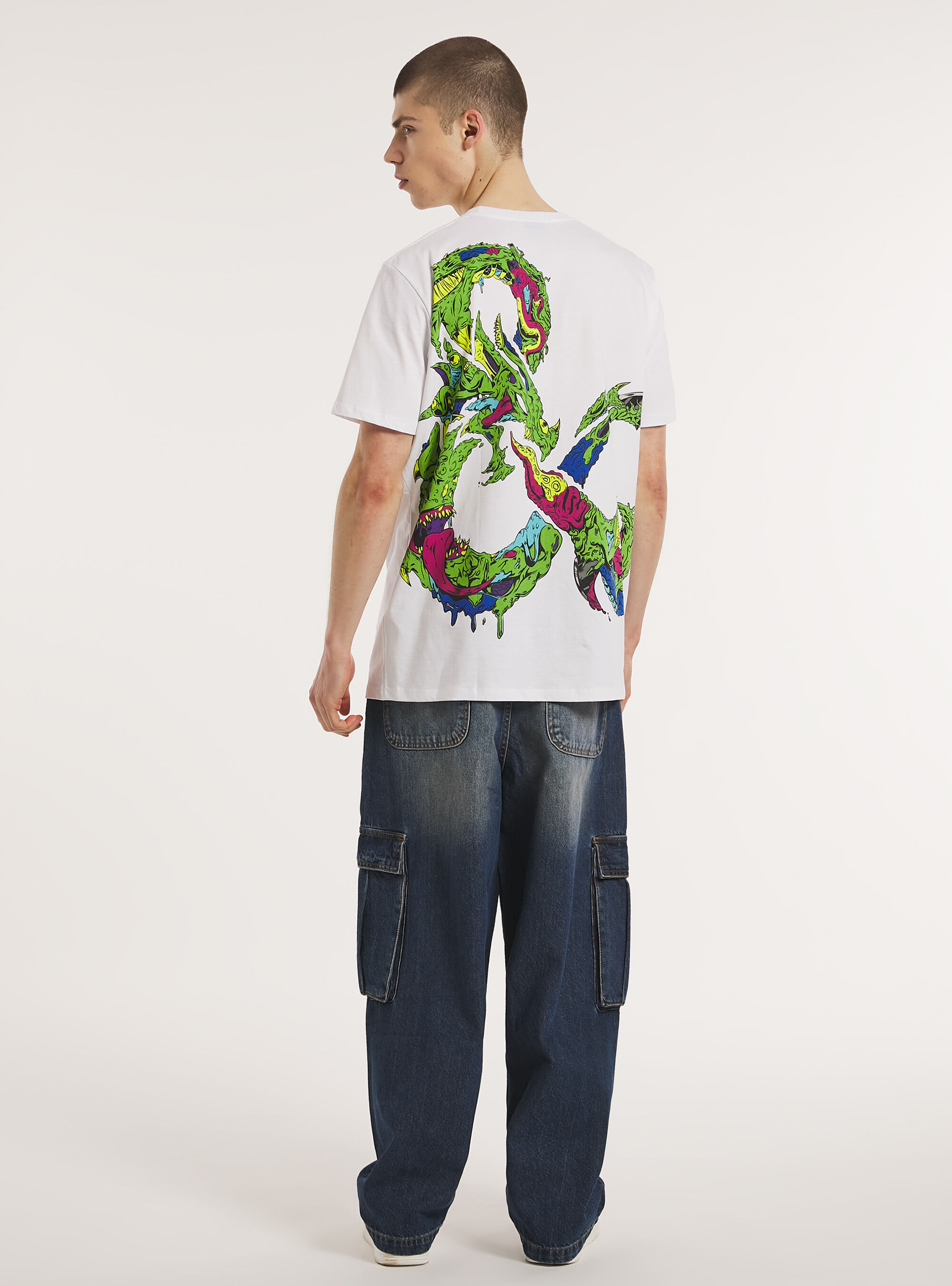 Dungeons & Dragons T-shirt / Alcott, WH3 WHITE