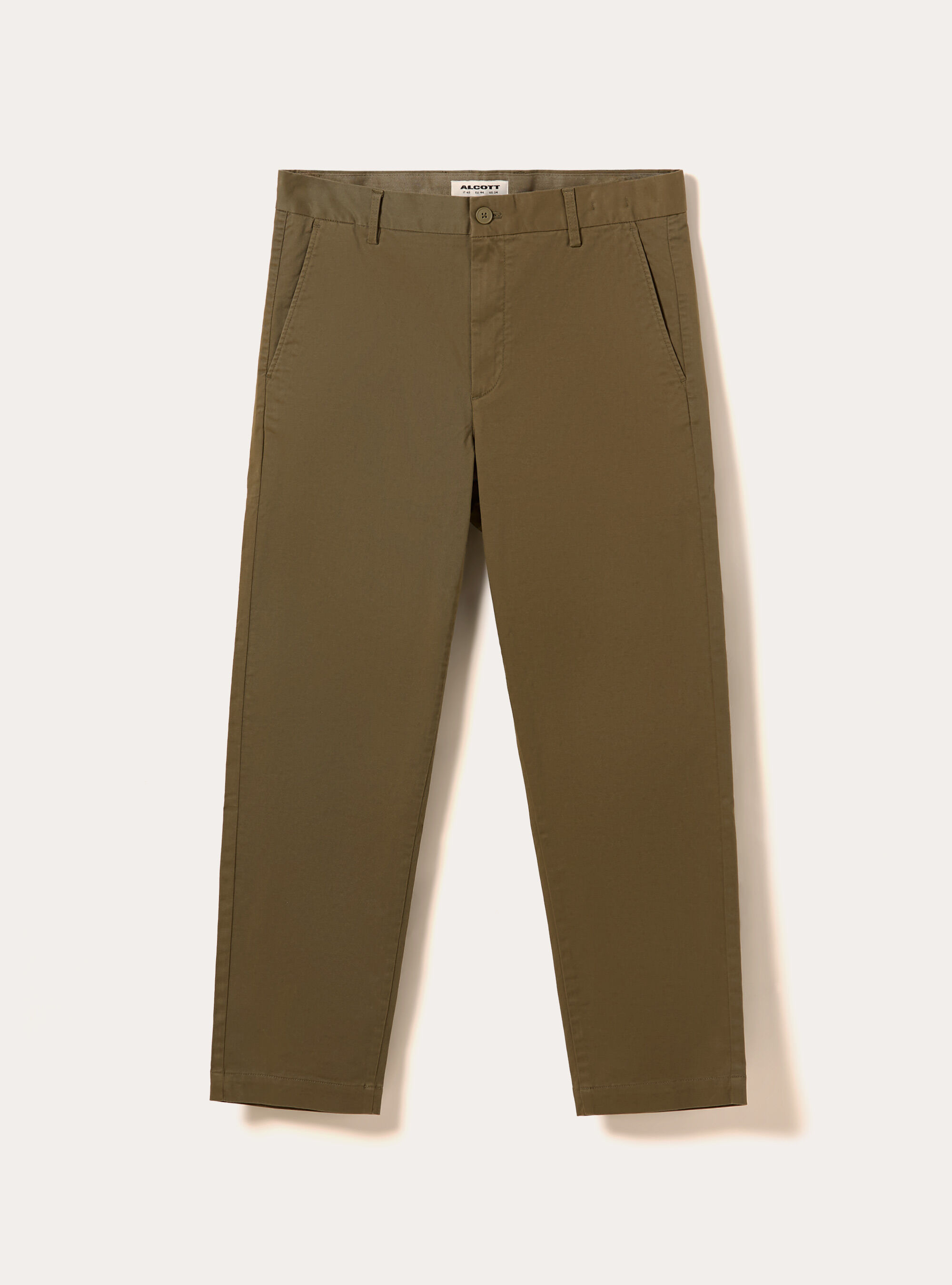 Pantalon chino slim fit en twill stretch, KY2 KAKY MEDIUM