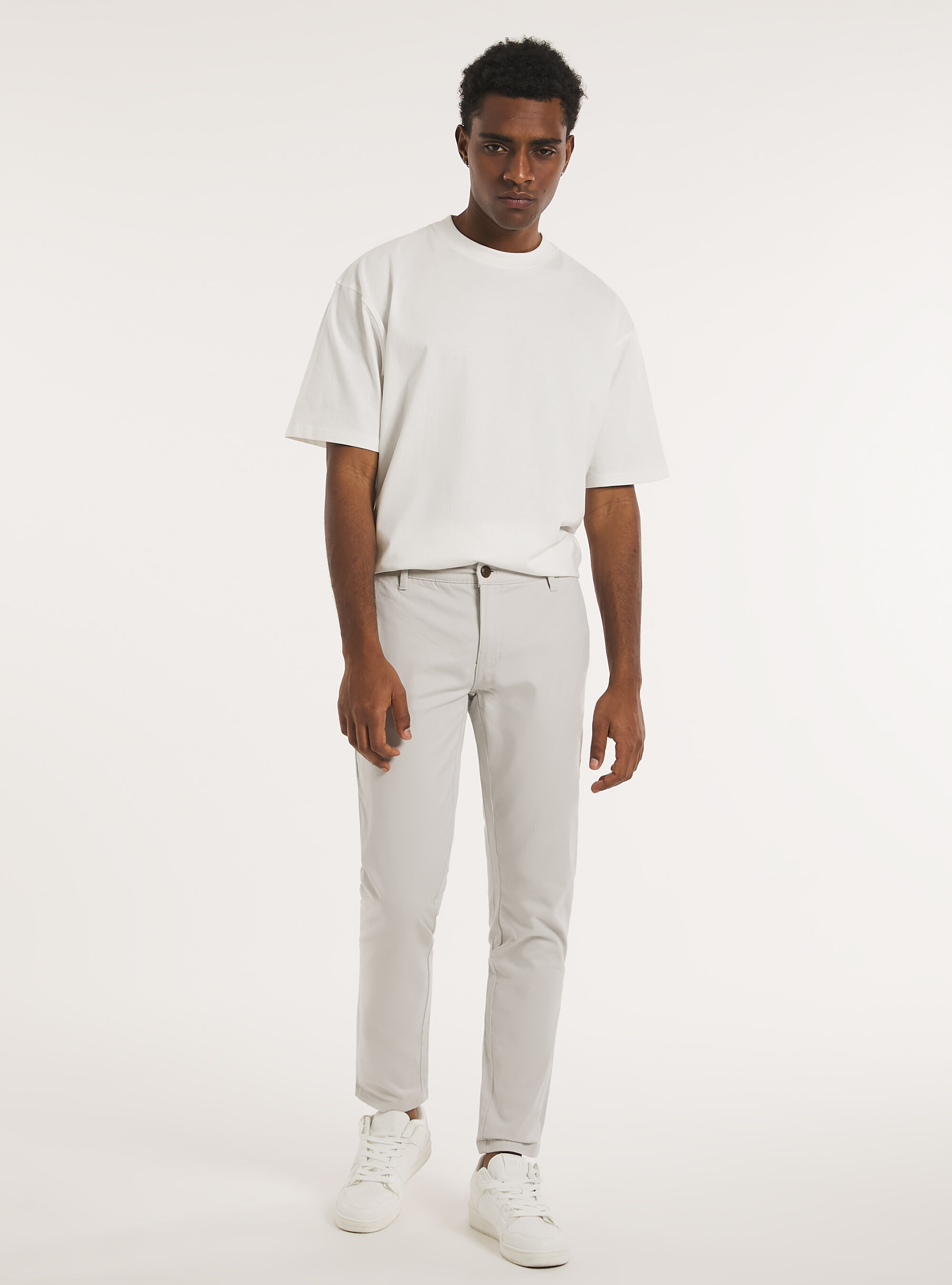 Pantaloni chino skinny uomo sale