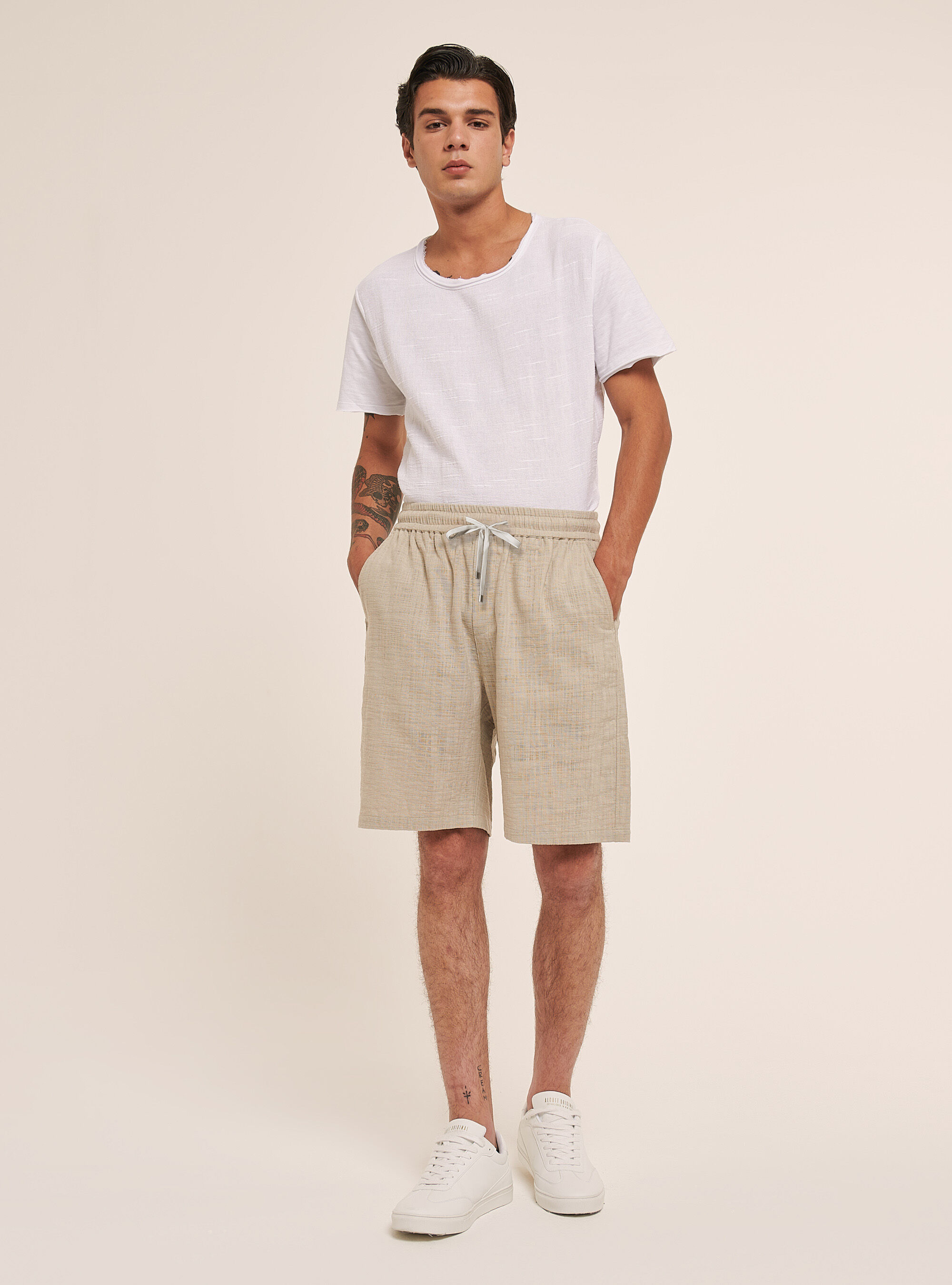 Bermuda pants cotton store