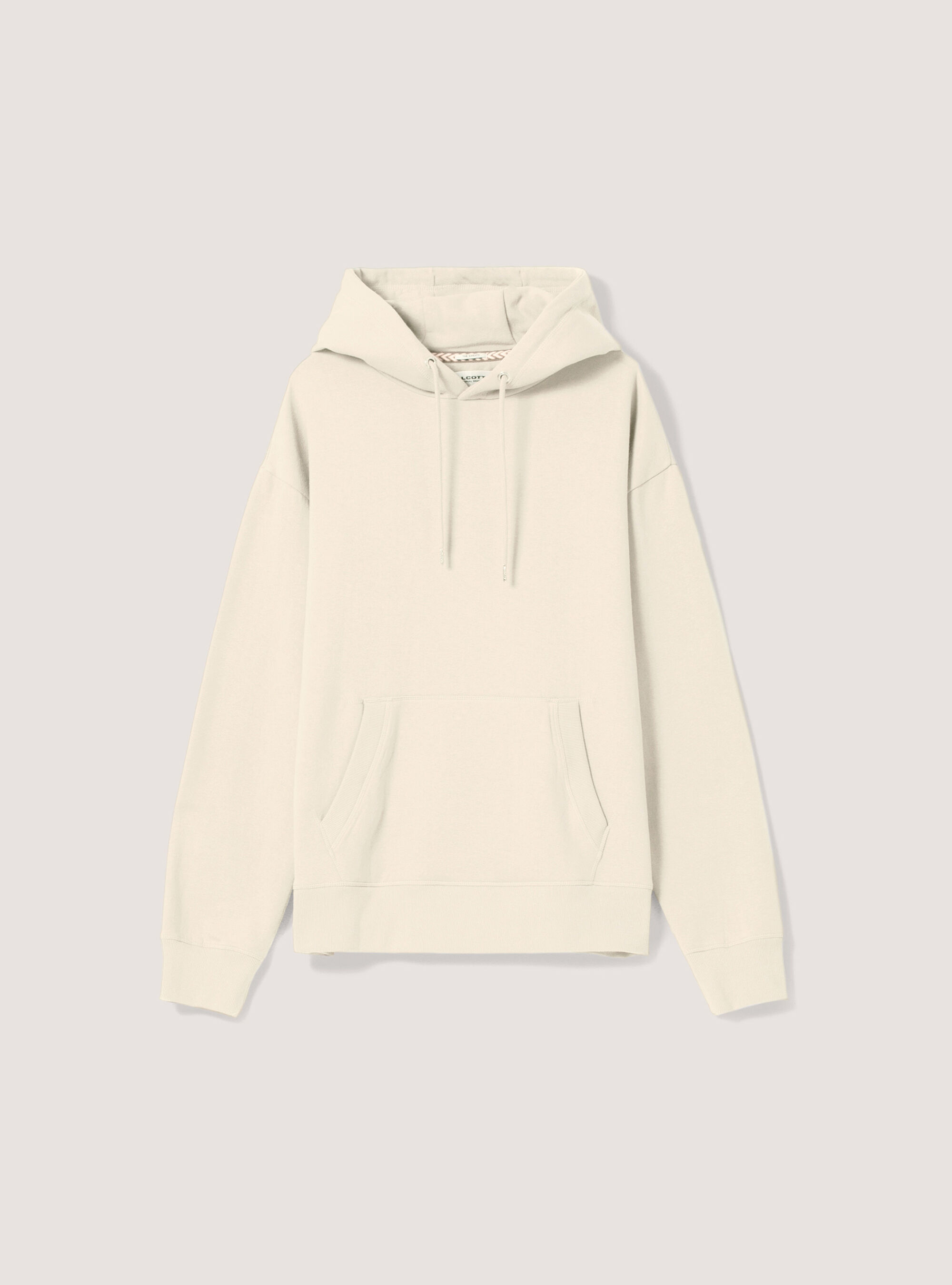 スウェット・トレーナー STONE  Hoodie with pouch pocket Cross Patch Detail Oversized Hoodie In Acid Wash Stone | EGO
