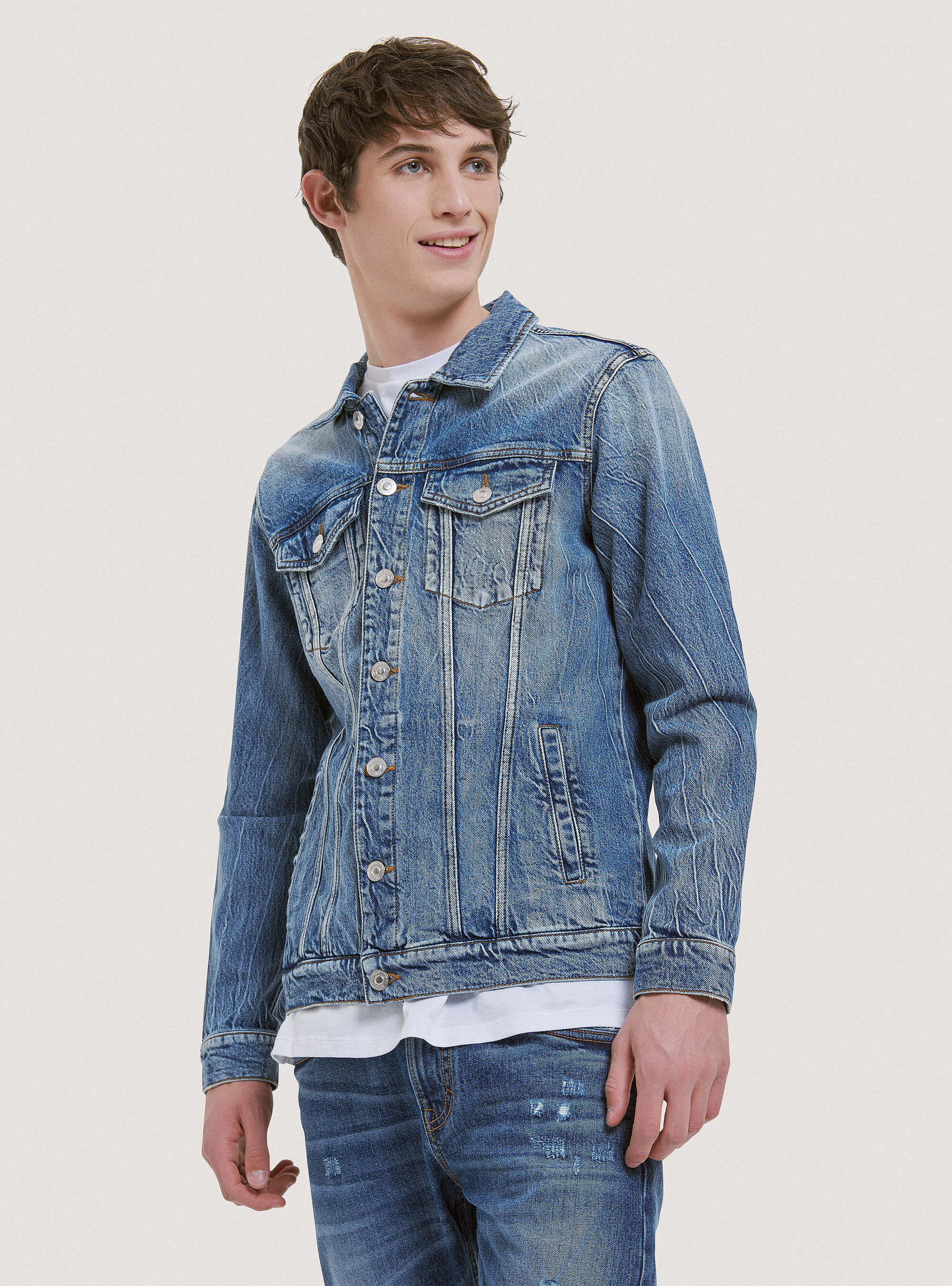 Giubbotto jeans alcott top