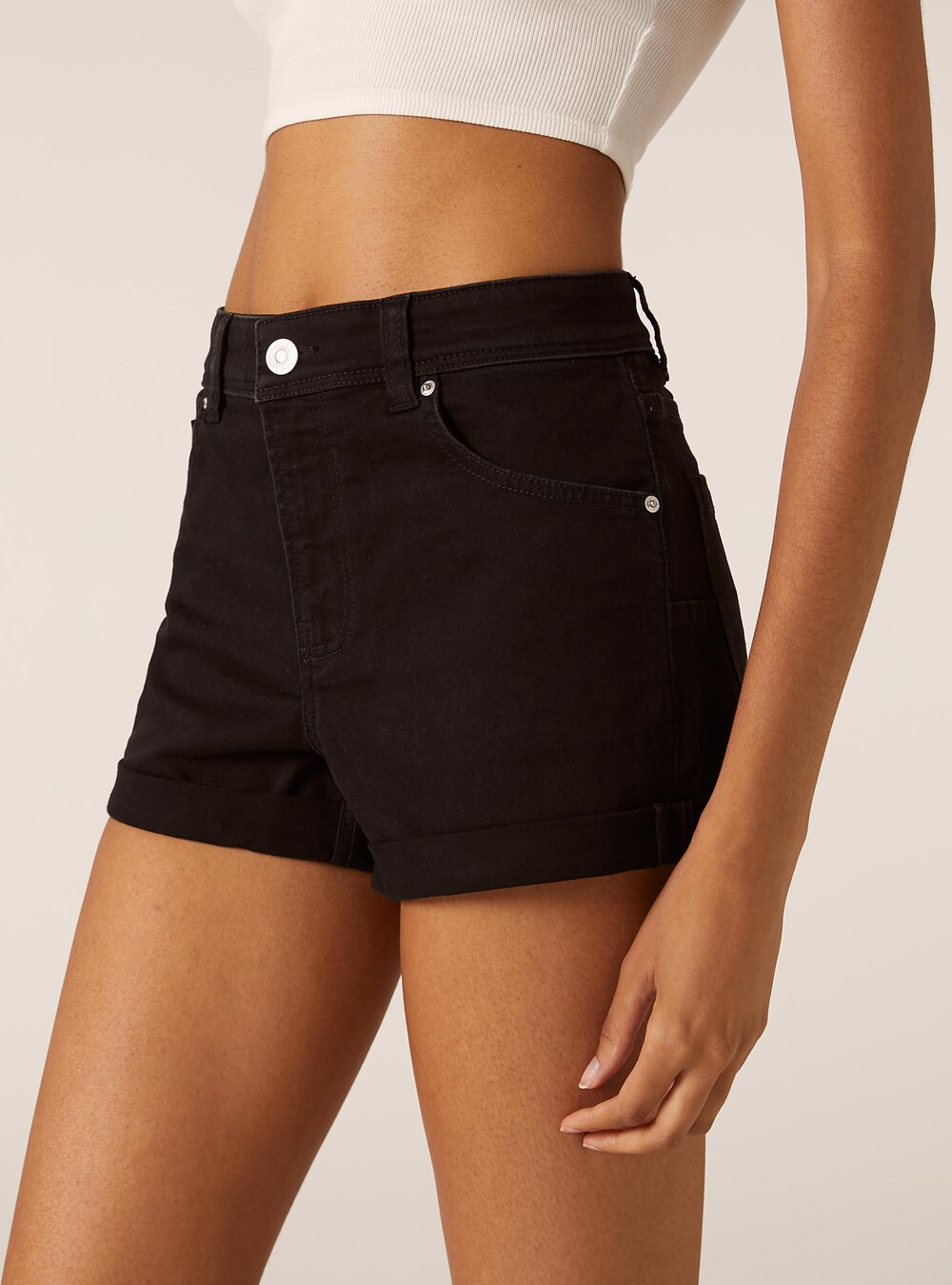 Jeans Levi's Pantaloncini Strappati Sul Sedere Strappo Shorts