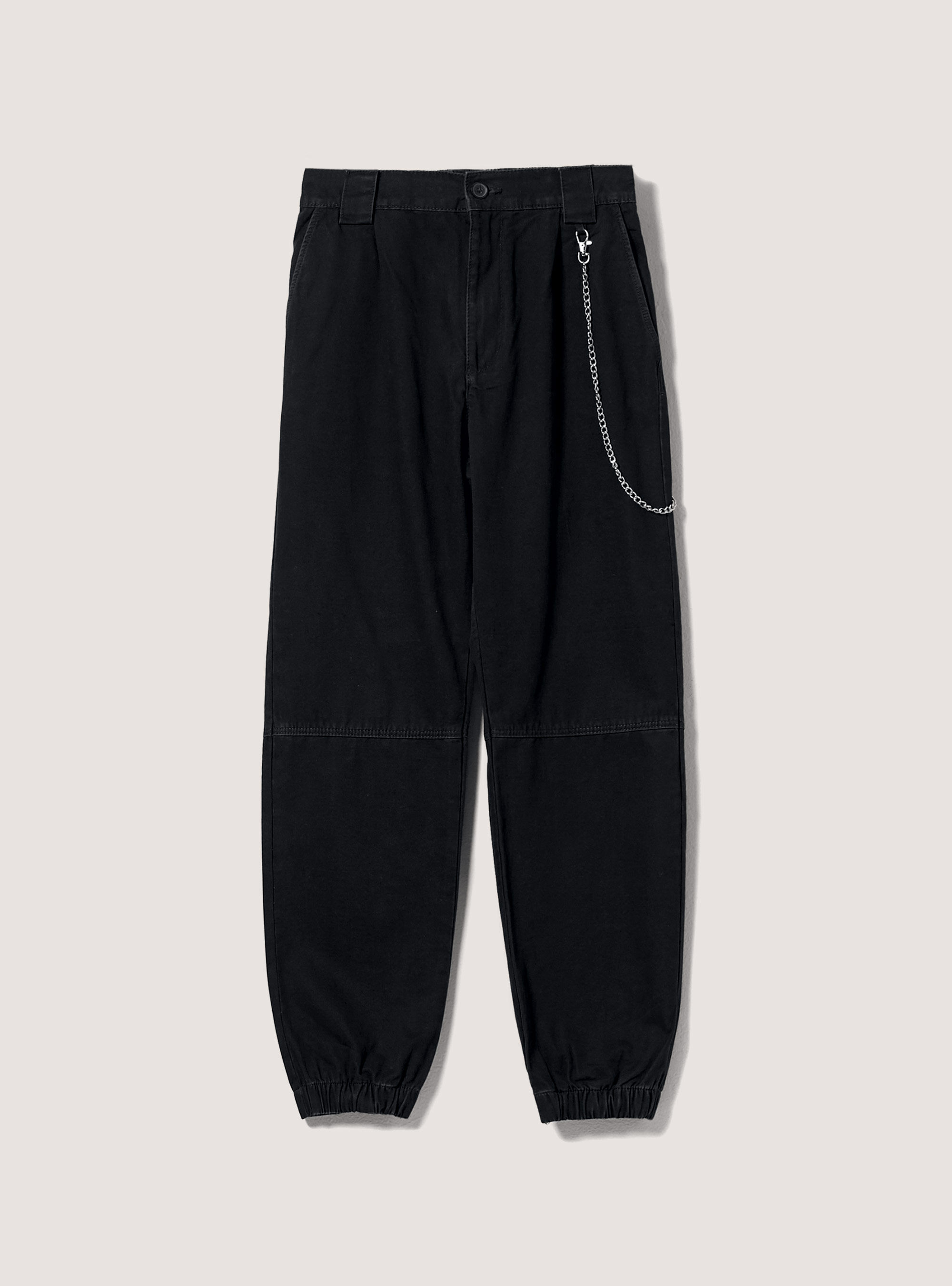 Bershka joggers with chain outlet