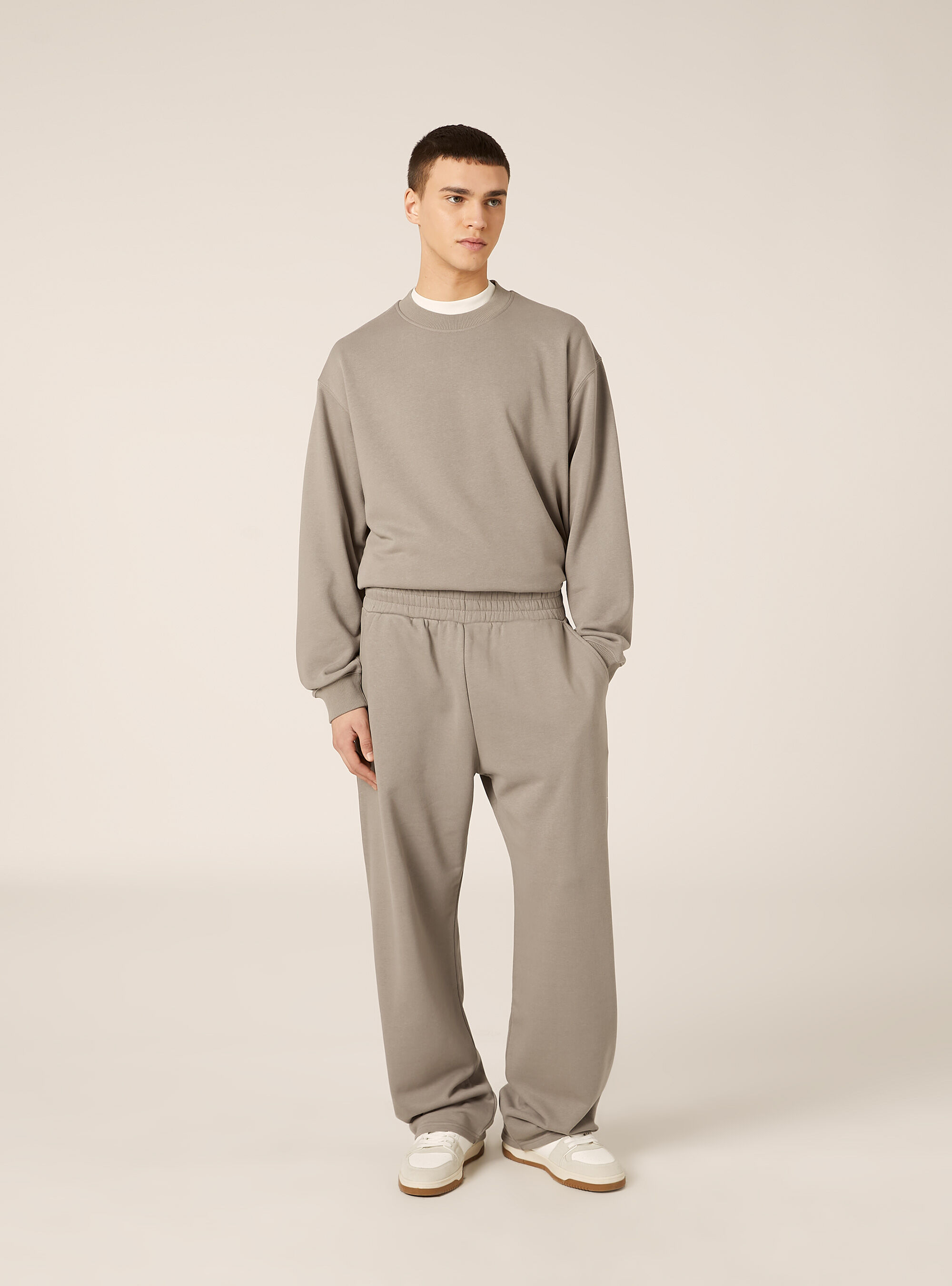 Pantalone in felpa loose fit