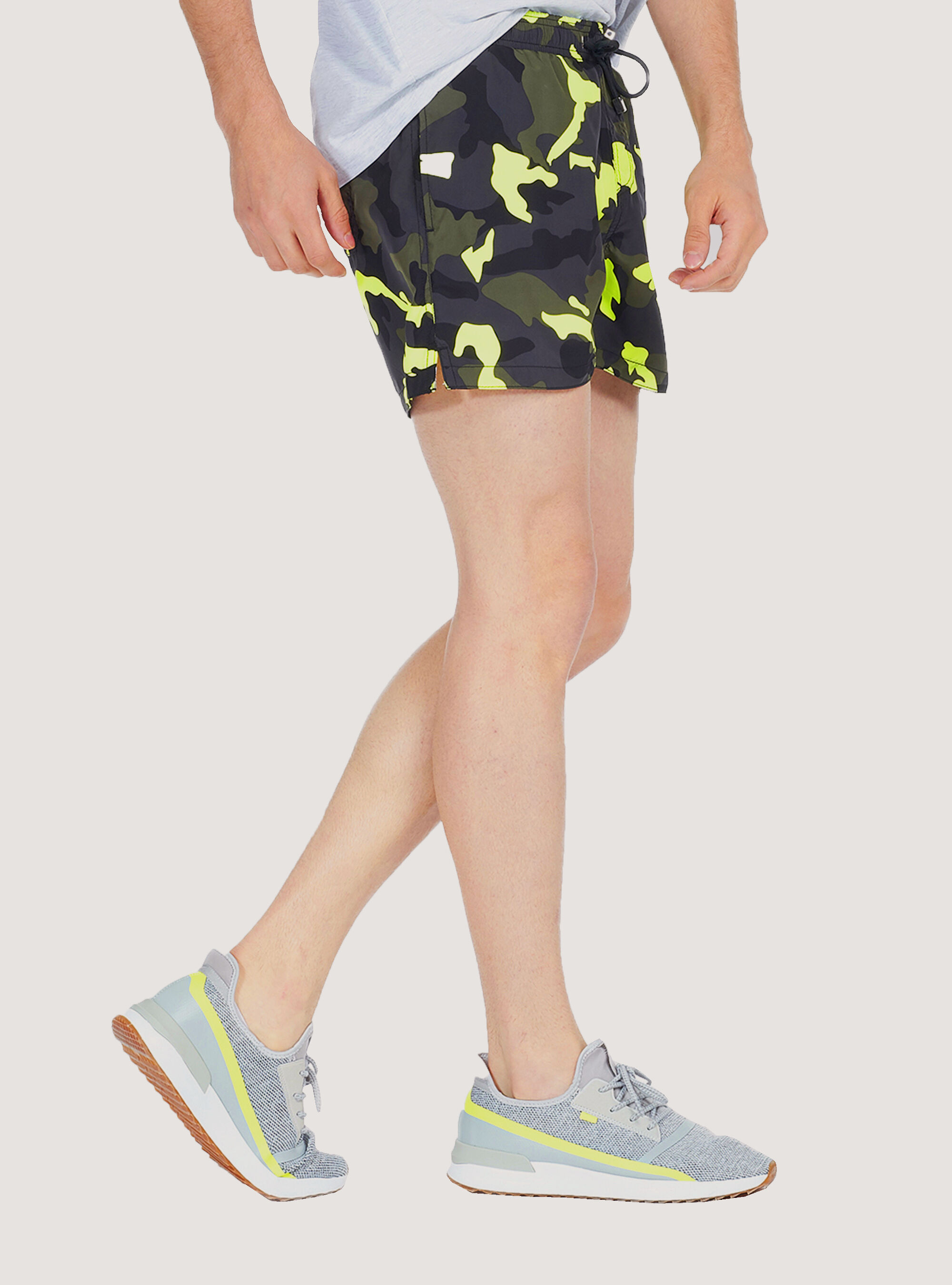 Maillot de bain avec imprim&eacute; camouflage, CAMOUFLAGE