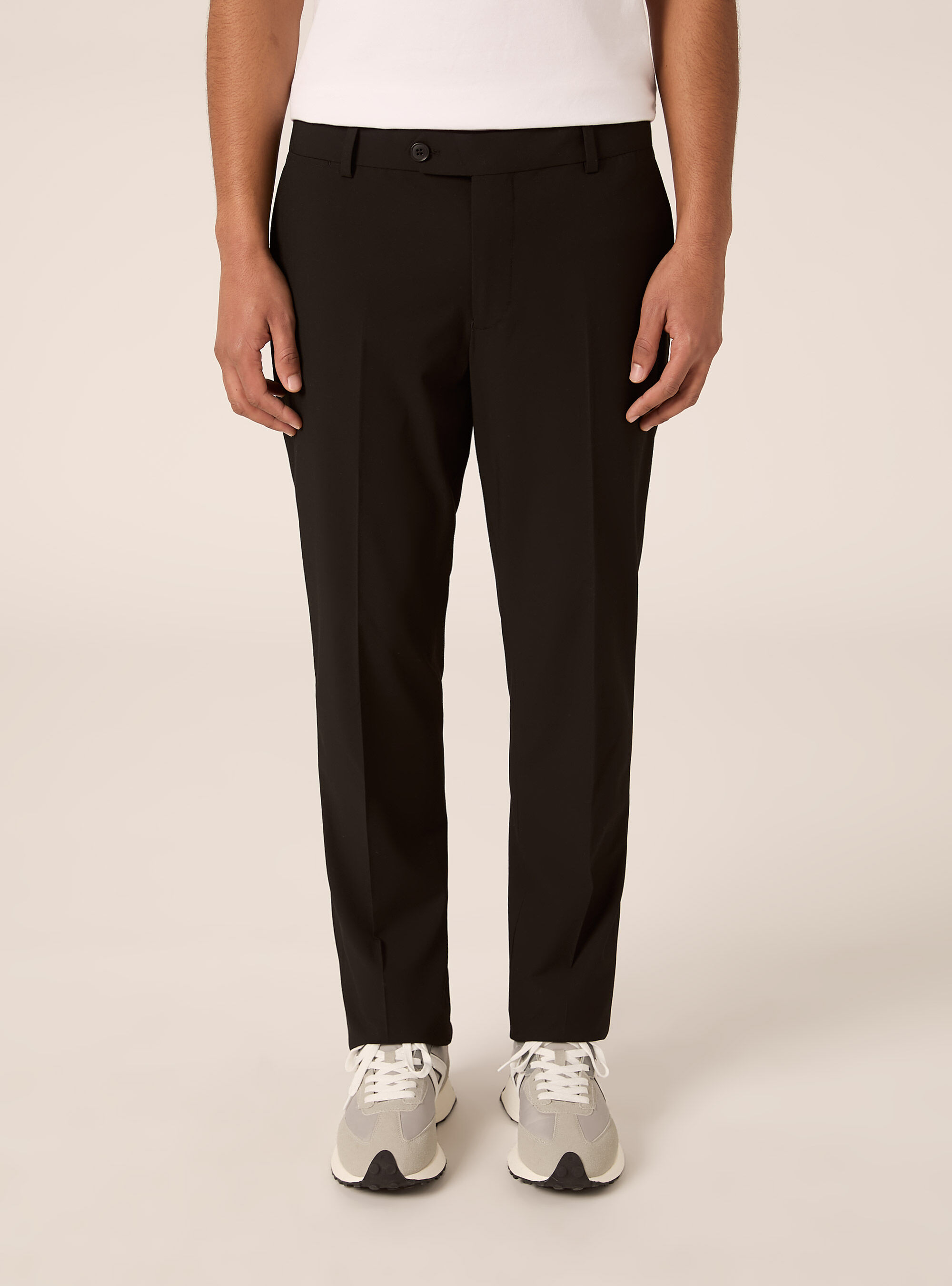 Plain trousers for suits