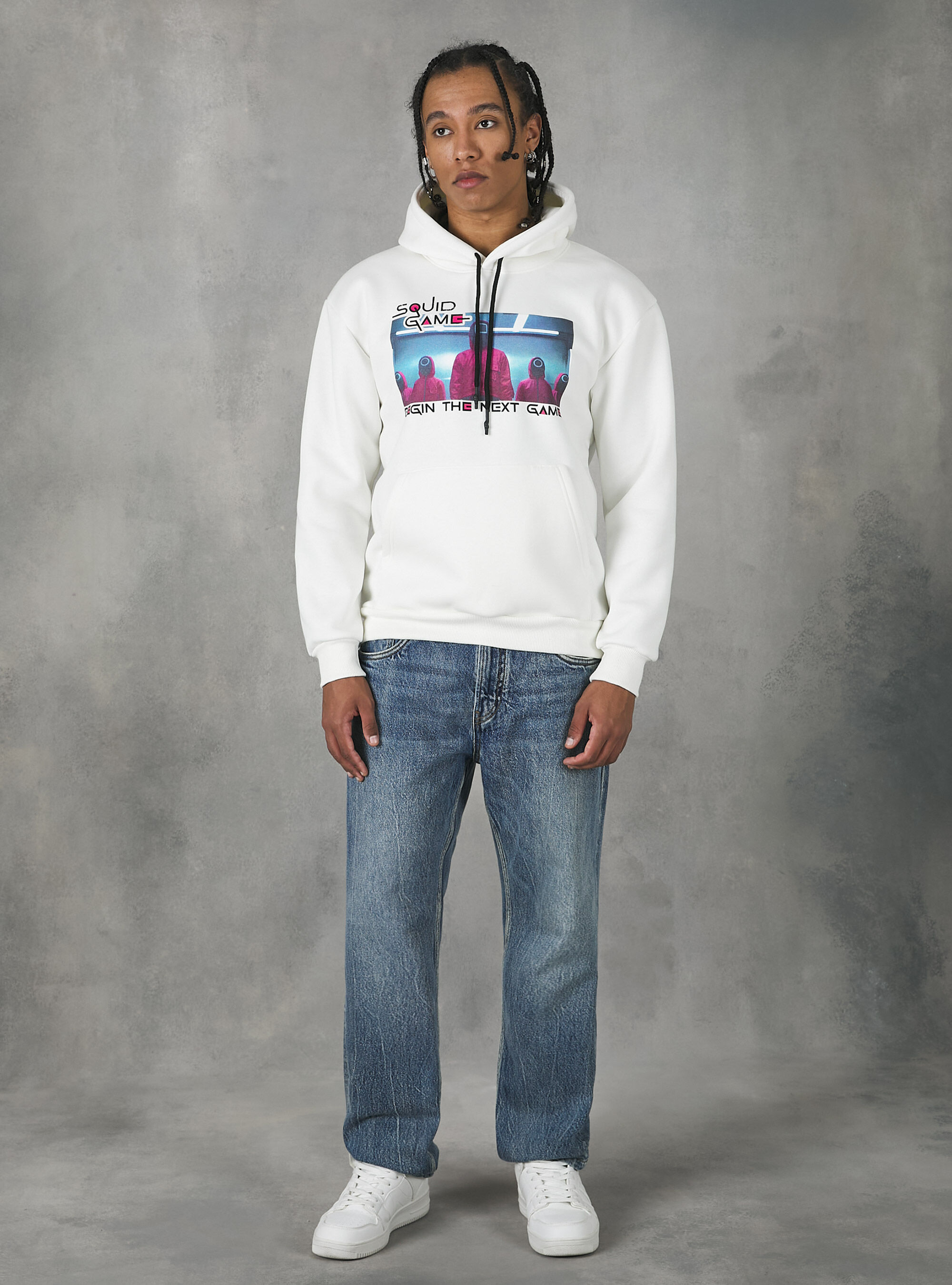 Squid Game Sweatshirt / Alcott, WH2 WHITE