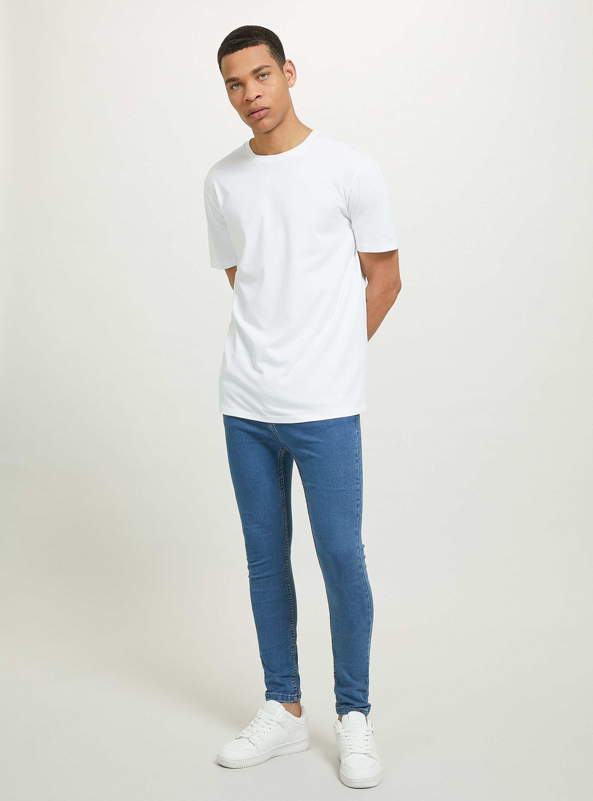 Pantalones vaqueros el sticos super skinny fit Alcott Jeans Uomo
