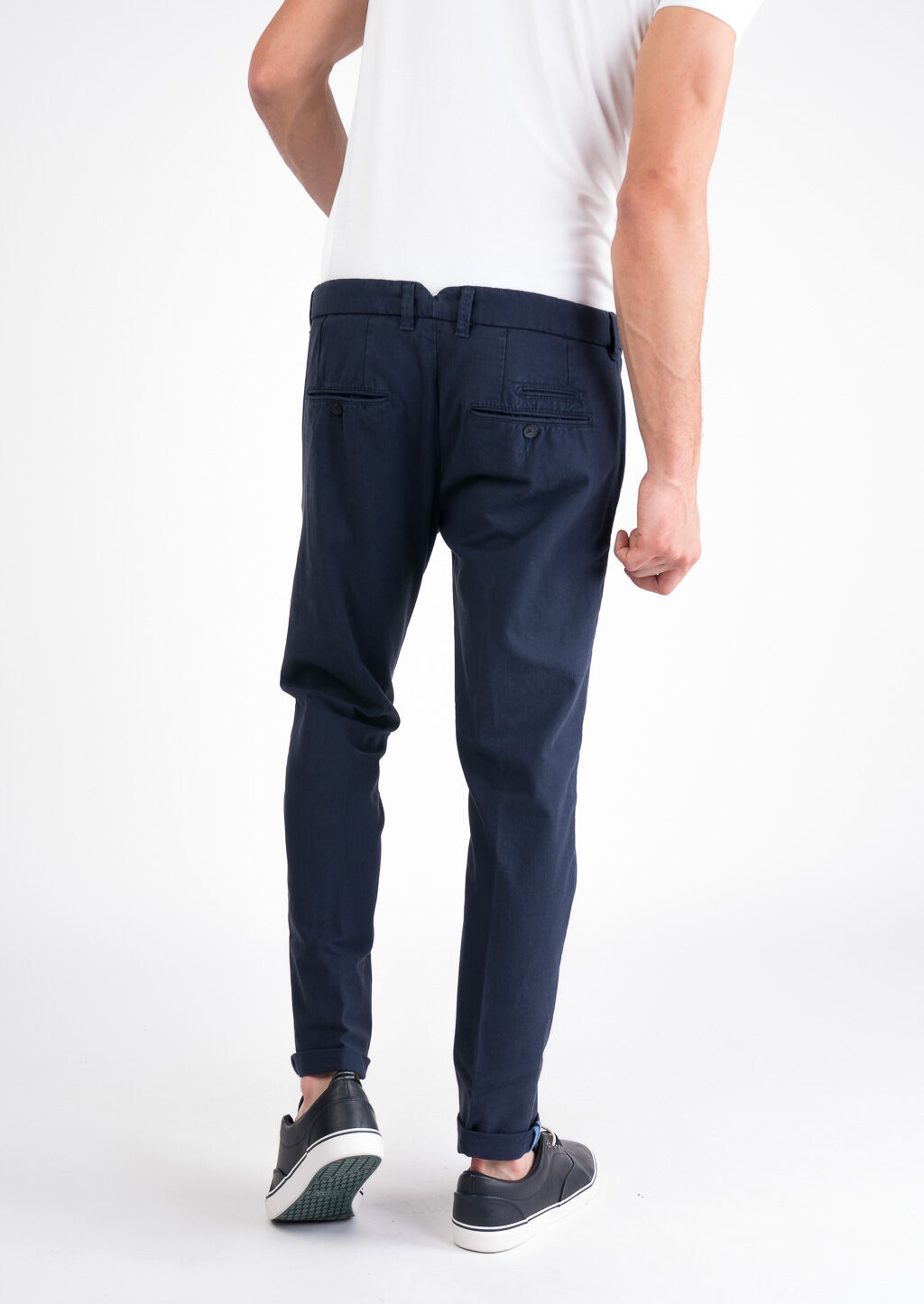 Dobby chino, C0210 BLUE