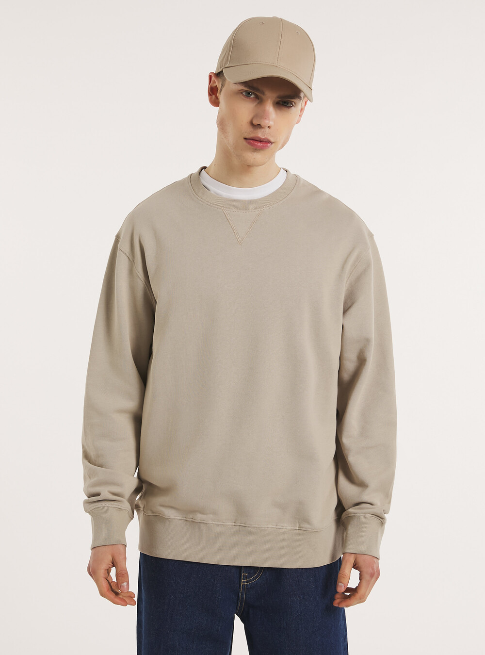 Felpa Con Collo A Lupetto | Felpe Da Uomo Senza Zip Maglioni Da - Foto 10