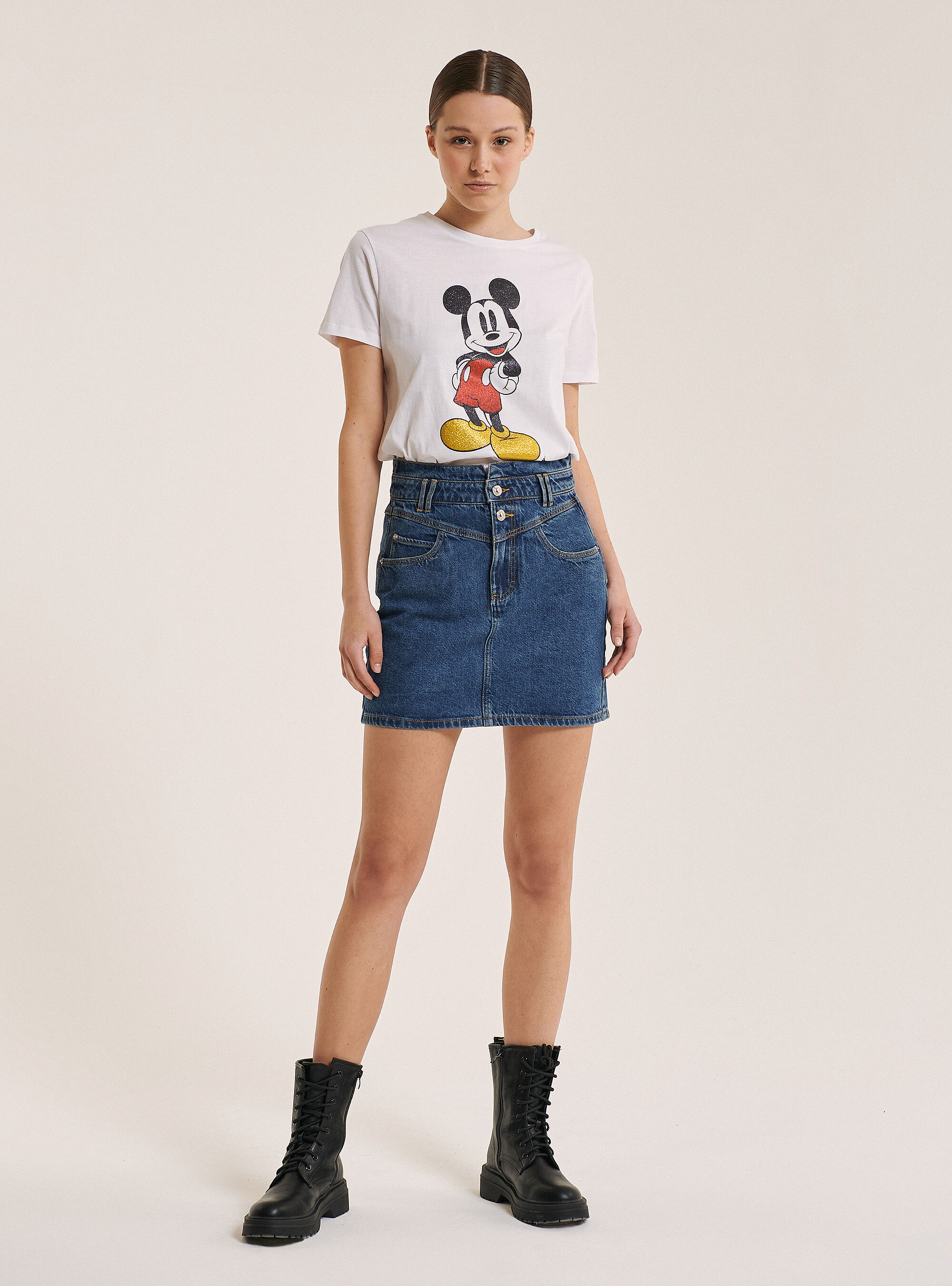 Cotton denim skirt | Alcott | Skirts and Shorts Uomo