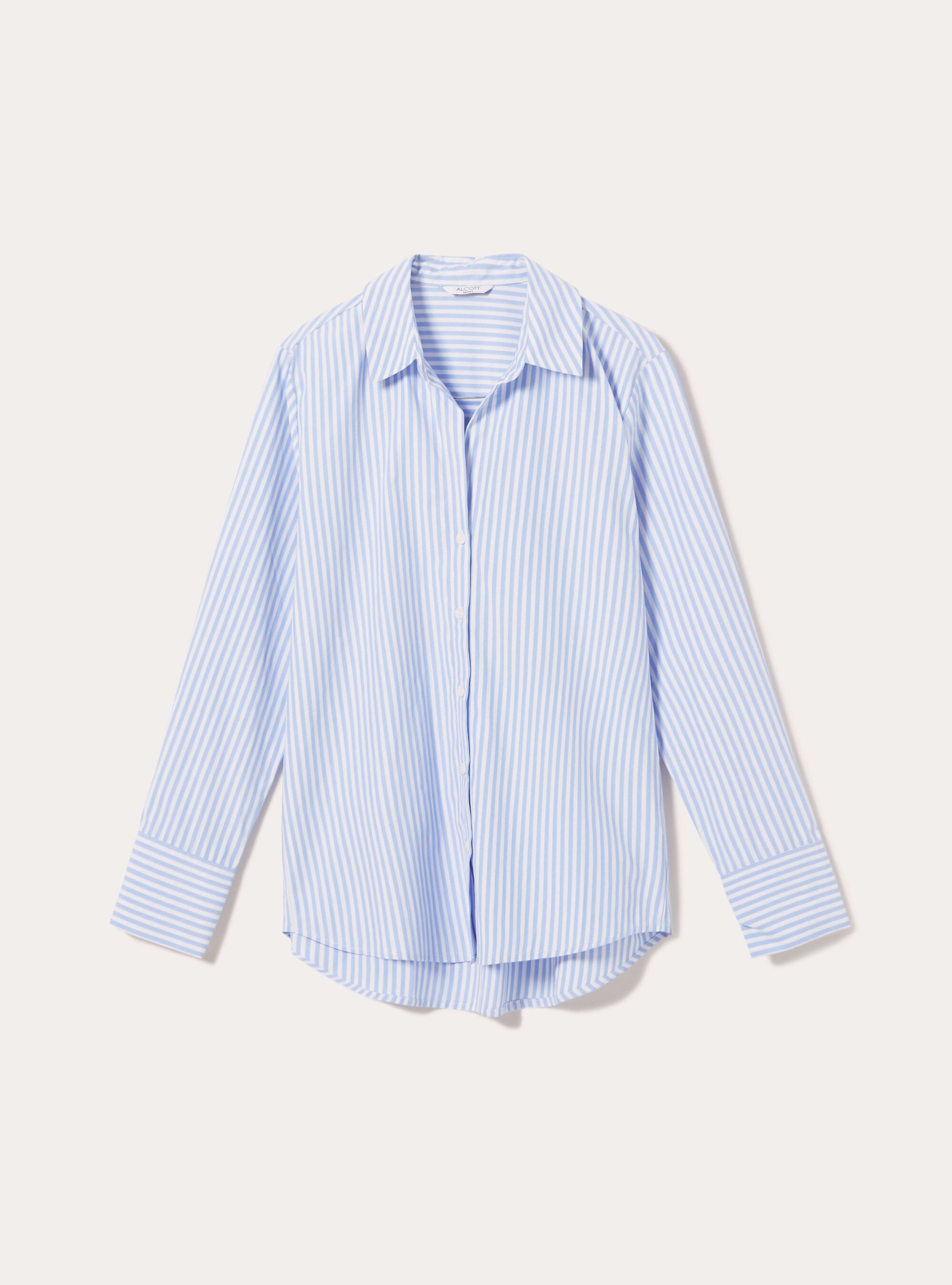 Striped poplin shirt | Alcott | Women's Shirts and Blouse