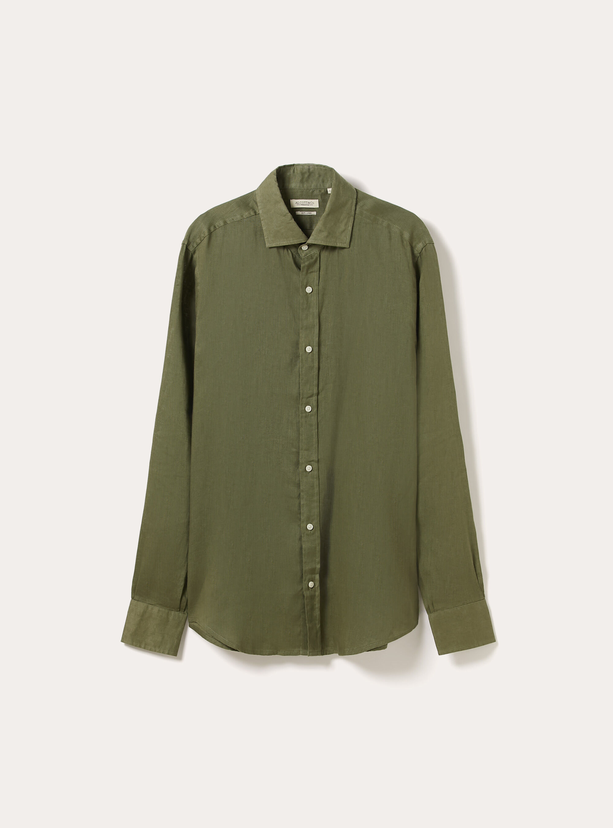 Camicia basica in lino, KY2 KAKY MEDIUM