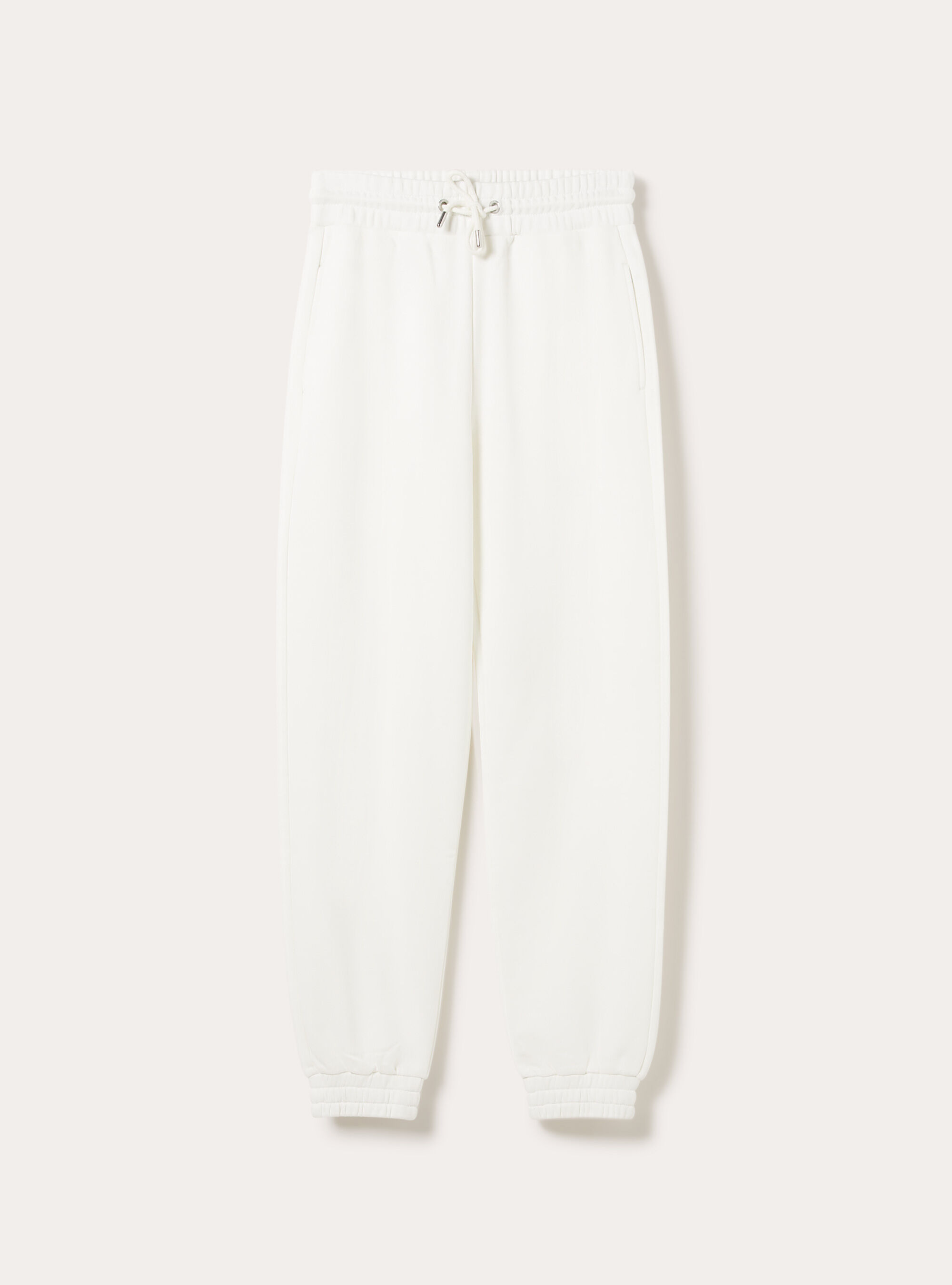 Pantaloni jogger in felpa, WH1 OFF WHITE