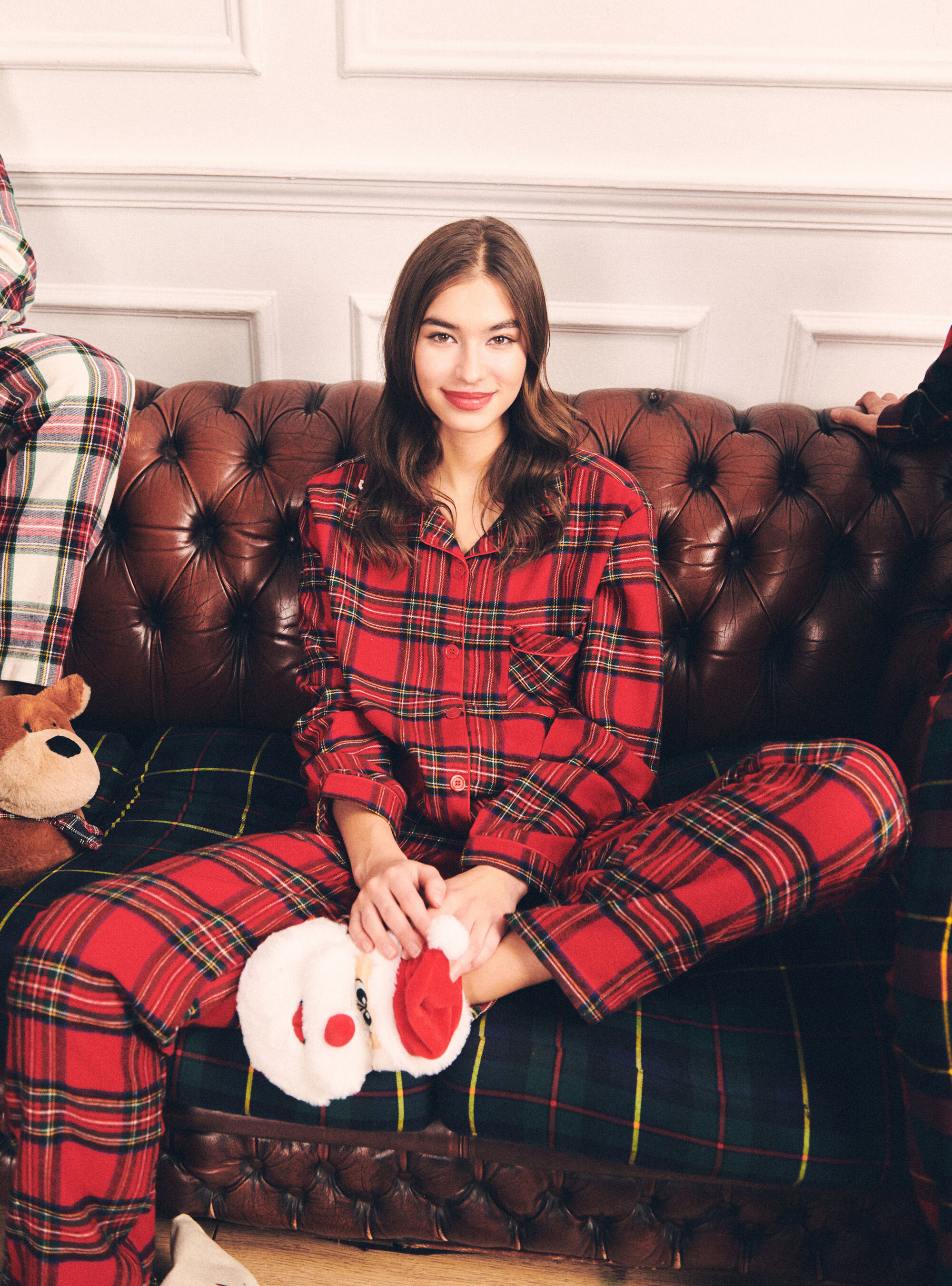 Red new arrivals tartan pjs