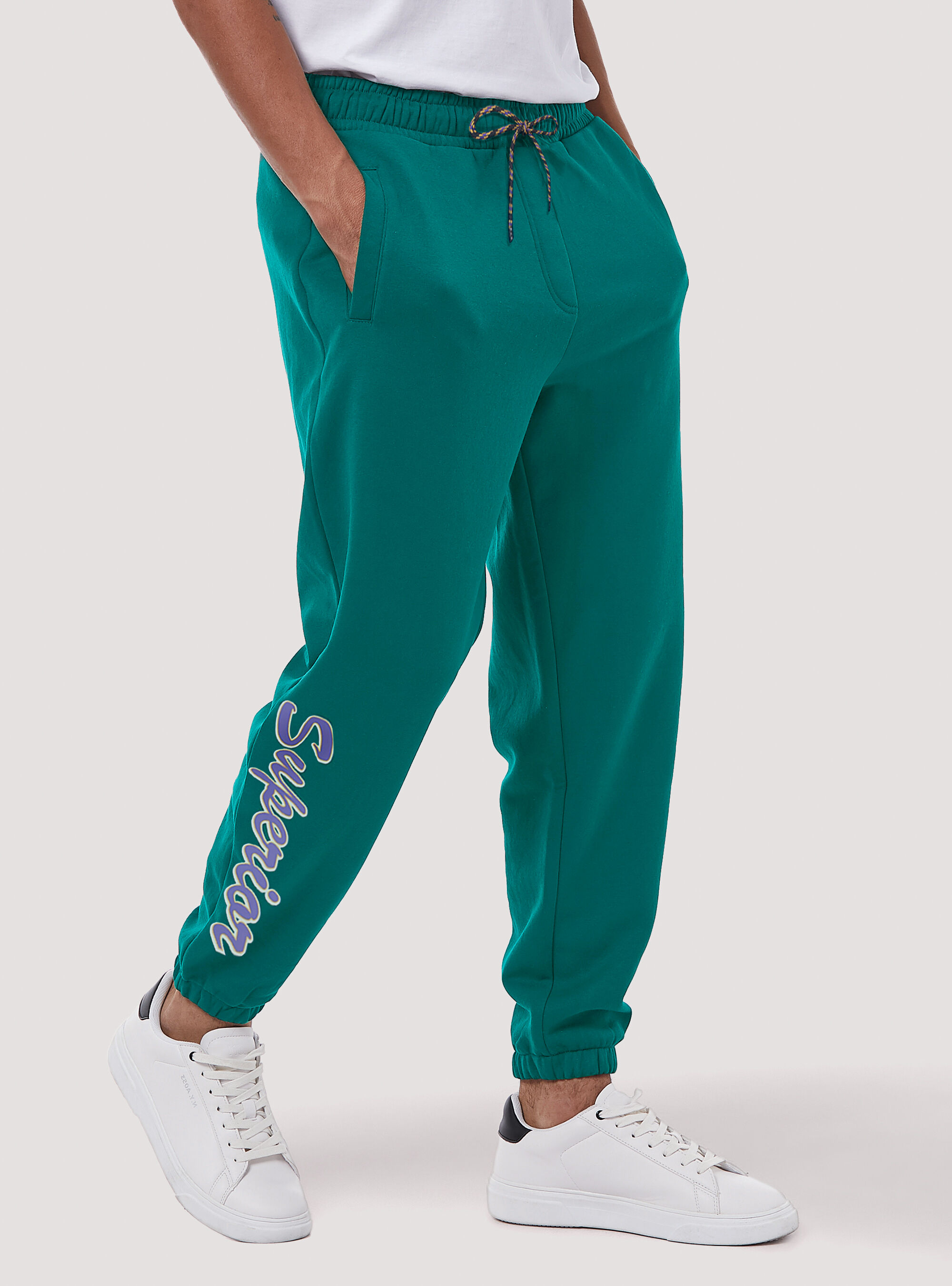 Jogger trousers The Rabbit Collection, OB1 BLUE OIL DARK