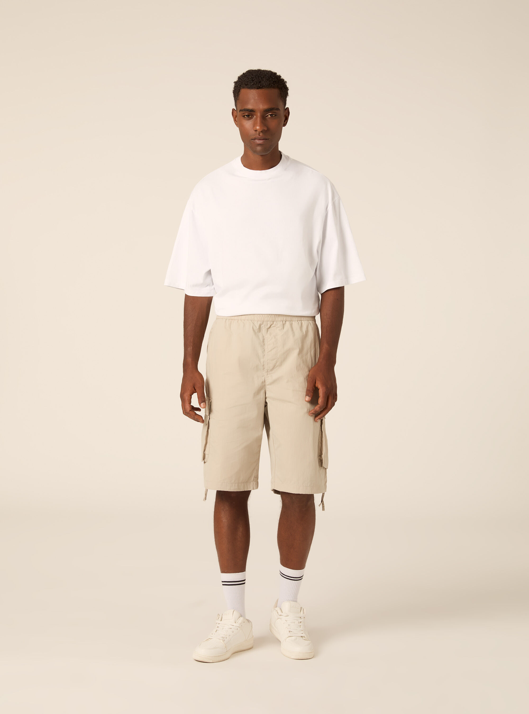 Bermuda cargo parachute, BG2 BEIGE MEDIUM