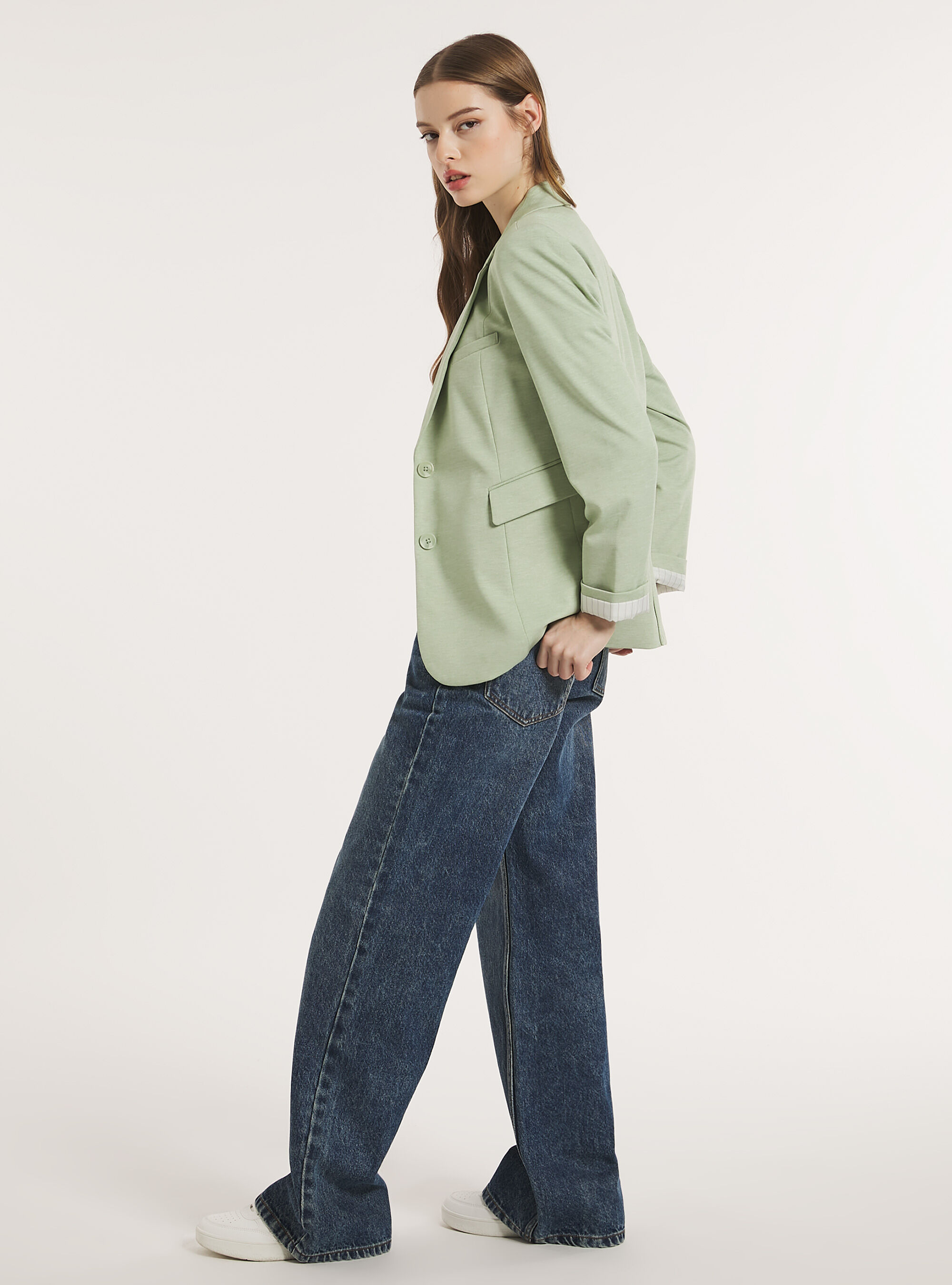 Jersey blazer, GN3 GREEN LIGHT