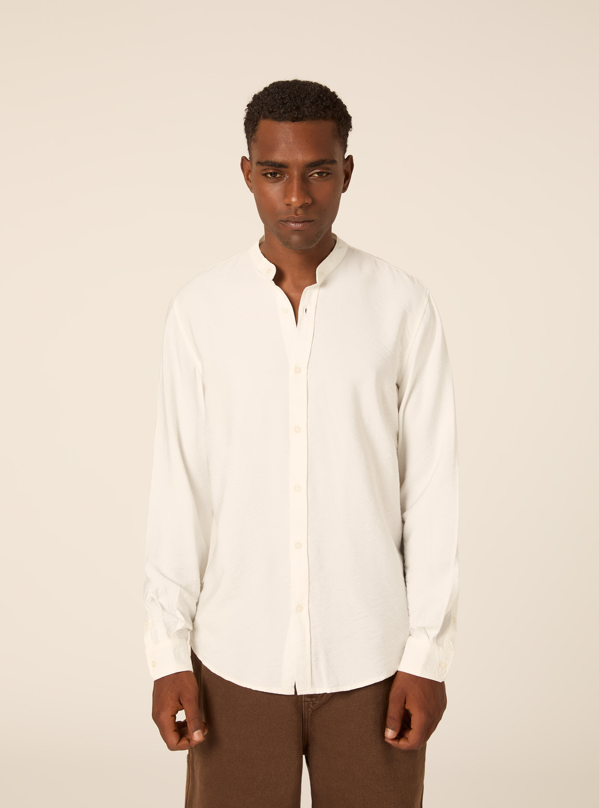 Camicia  in twill morbido