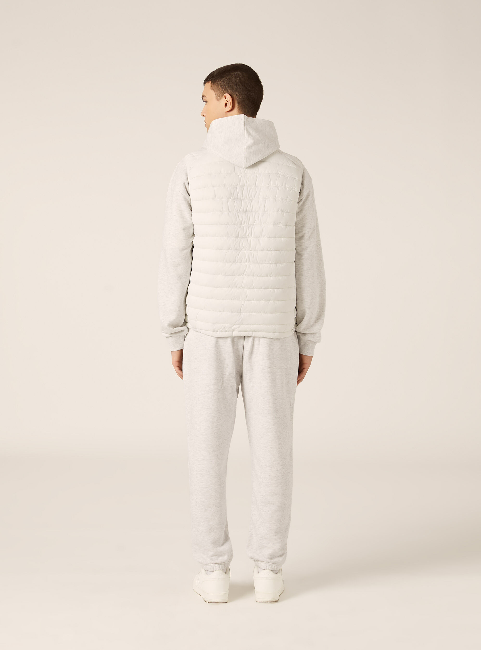 Smanicato basico con patch logato, WH2 WHITE