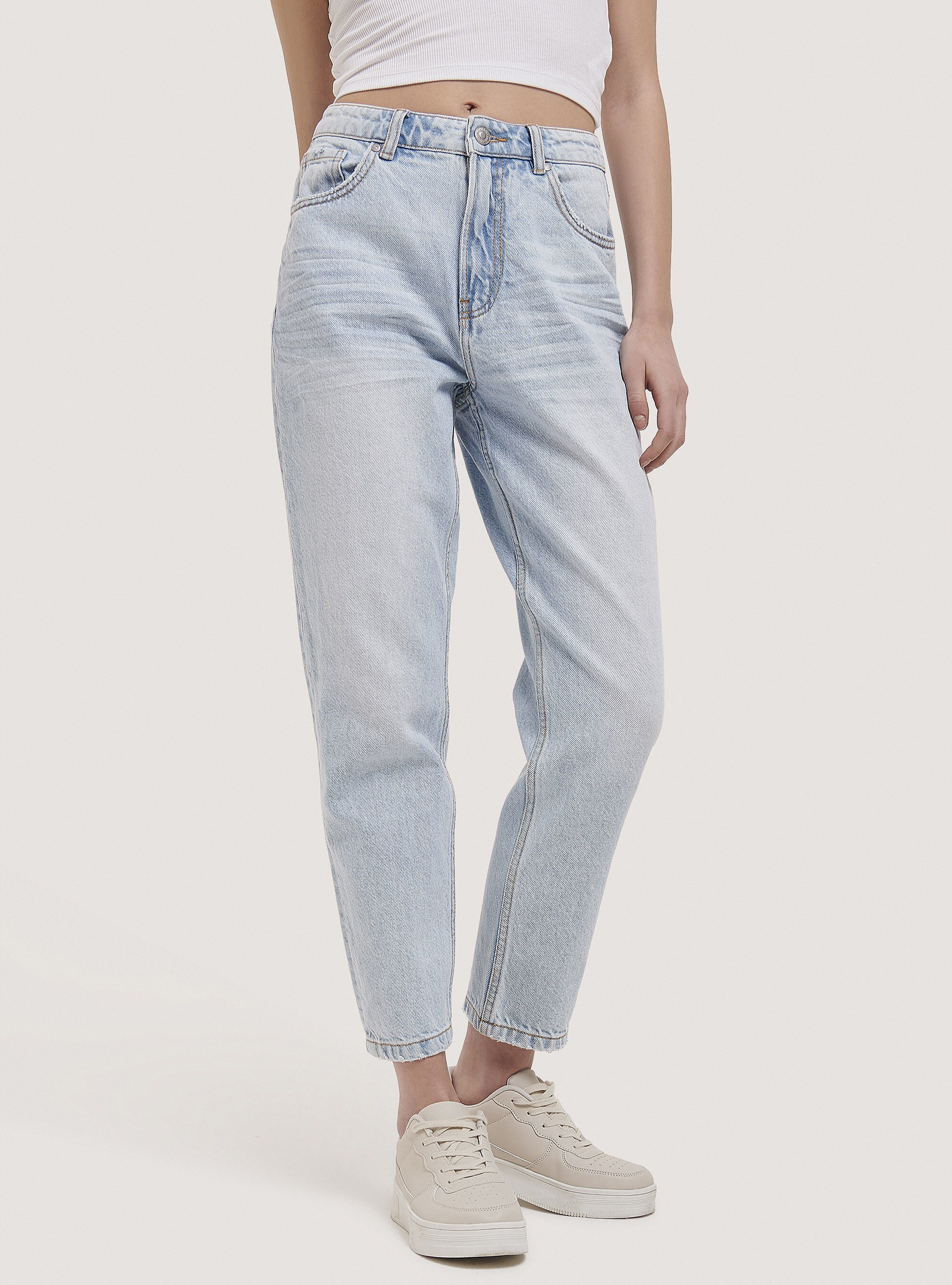 Cotton mom fit jeans | Alcott | Jeans Uomo