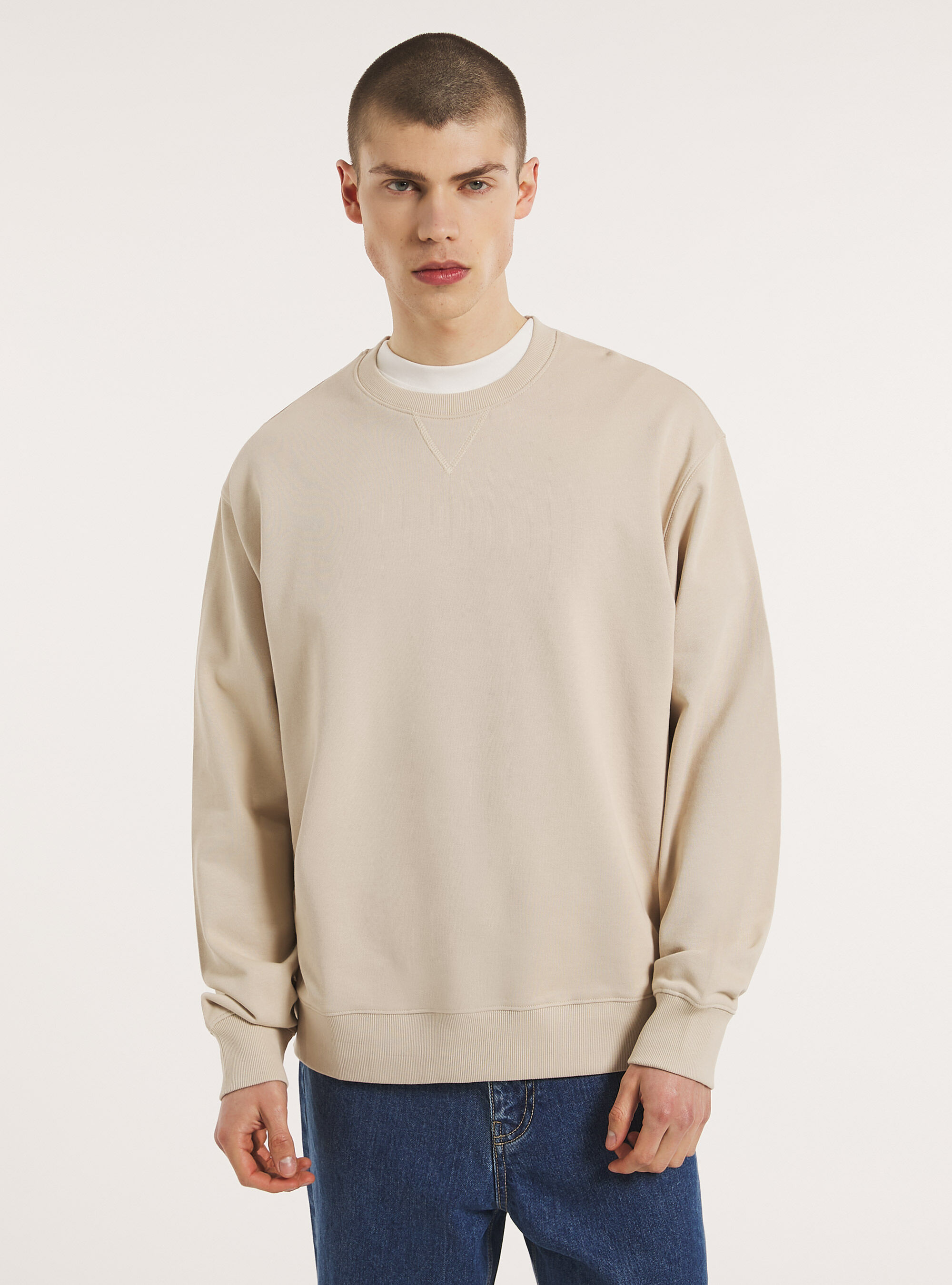Plain top mens sweatshirts