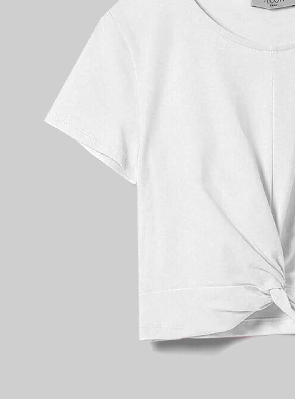 生まれのブランドで 2024特集 meltthelady cropped knot tops - メルカリ トップス トップス