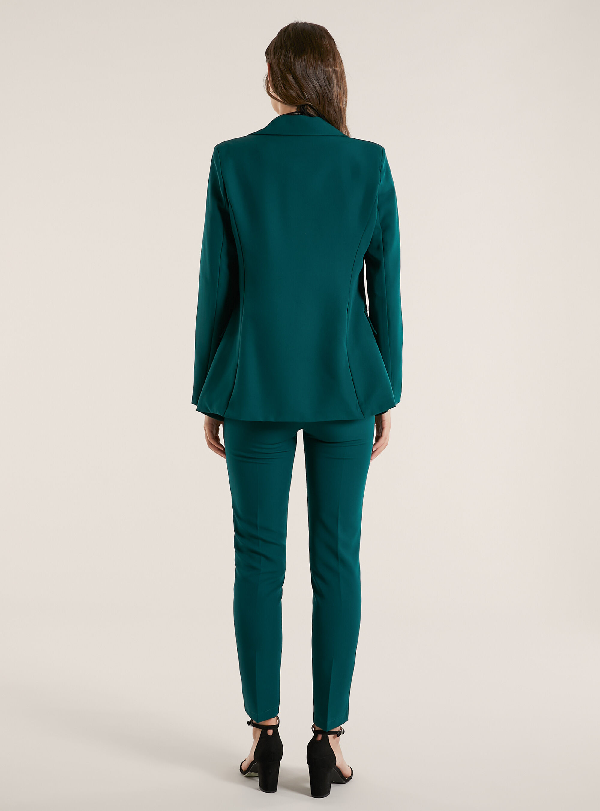 Einreihiger Blazer, GN1 GREEN DARK